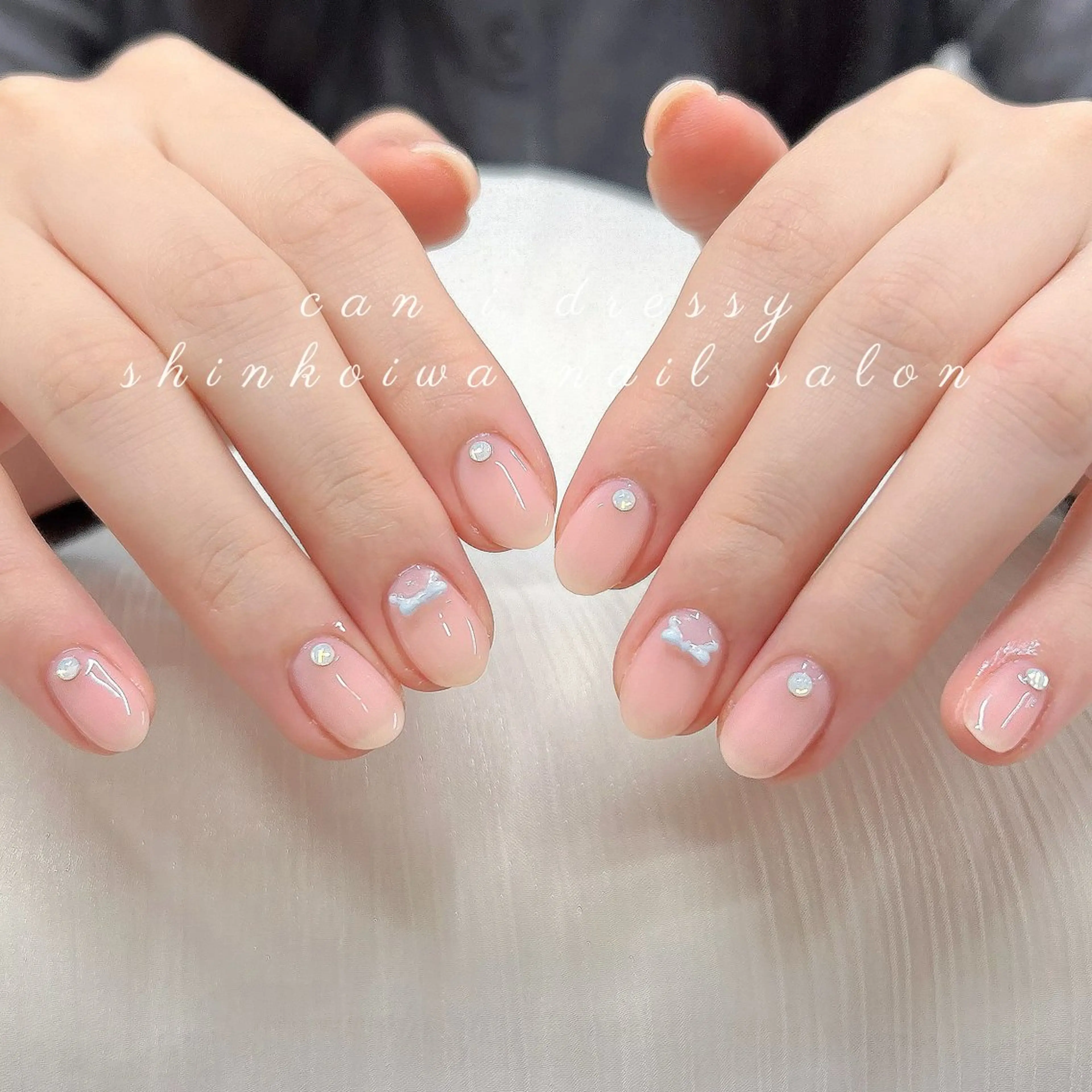 ネイル ワンカラーネイル ピンク ハンドネイル キャンアイドレッシー 新小岩のネイルデザイン