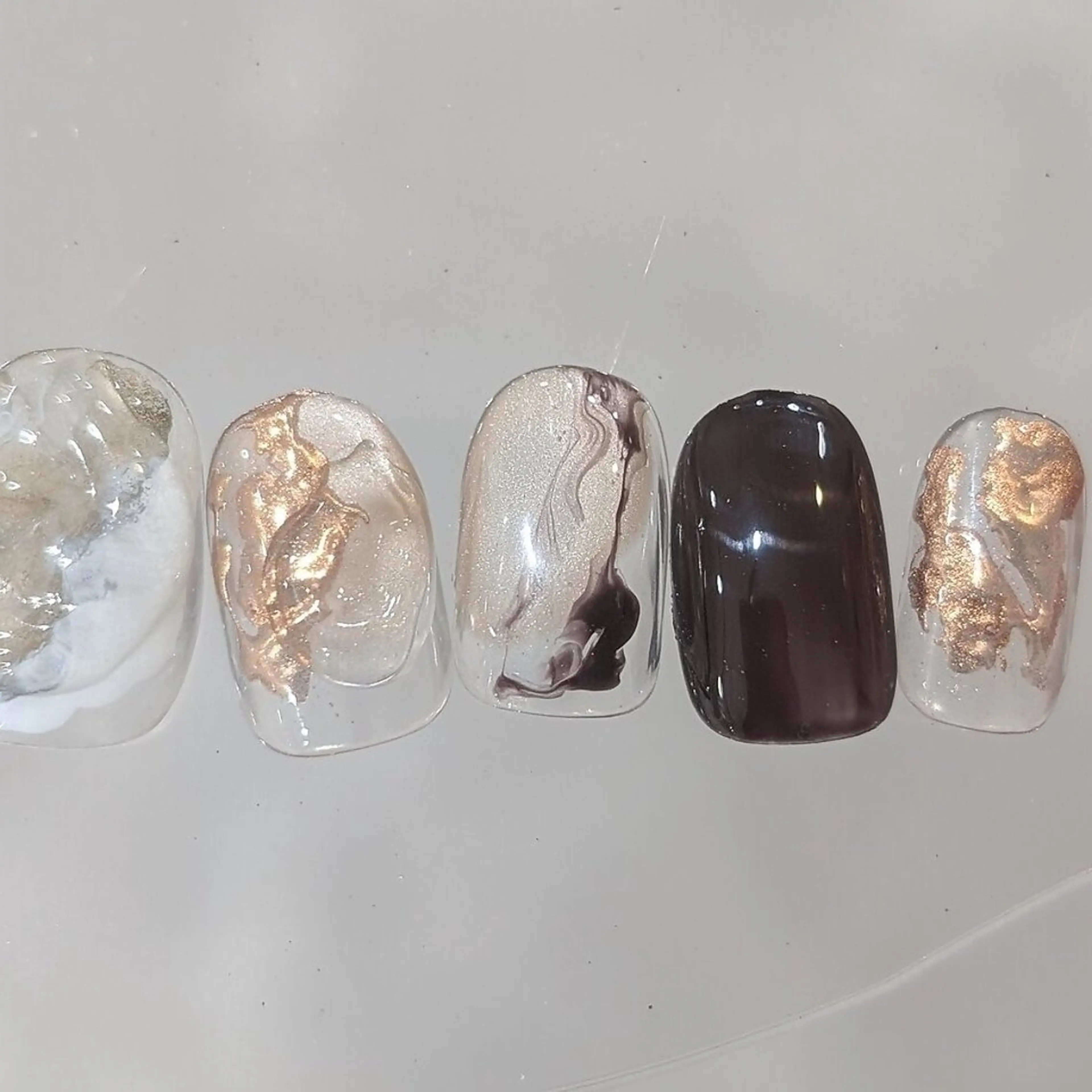 ネイル ニュアンスネイル CLEMORE NAIL所属・CLEMORE NAILのネイルデザイン