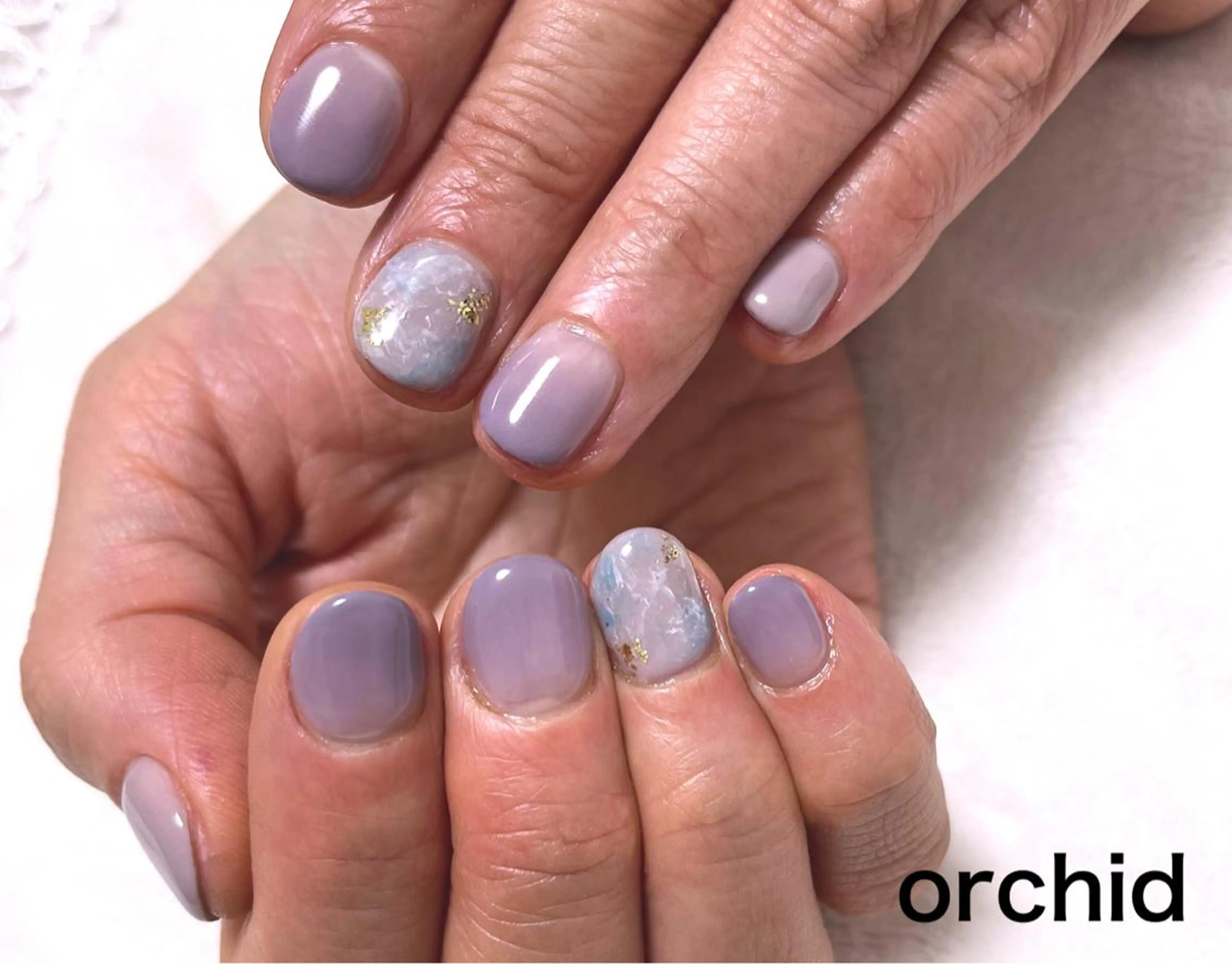 orchid ♡オーキッドのネイルデザイン