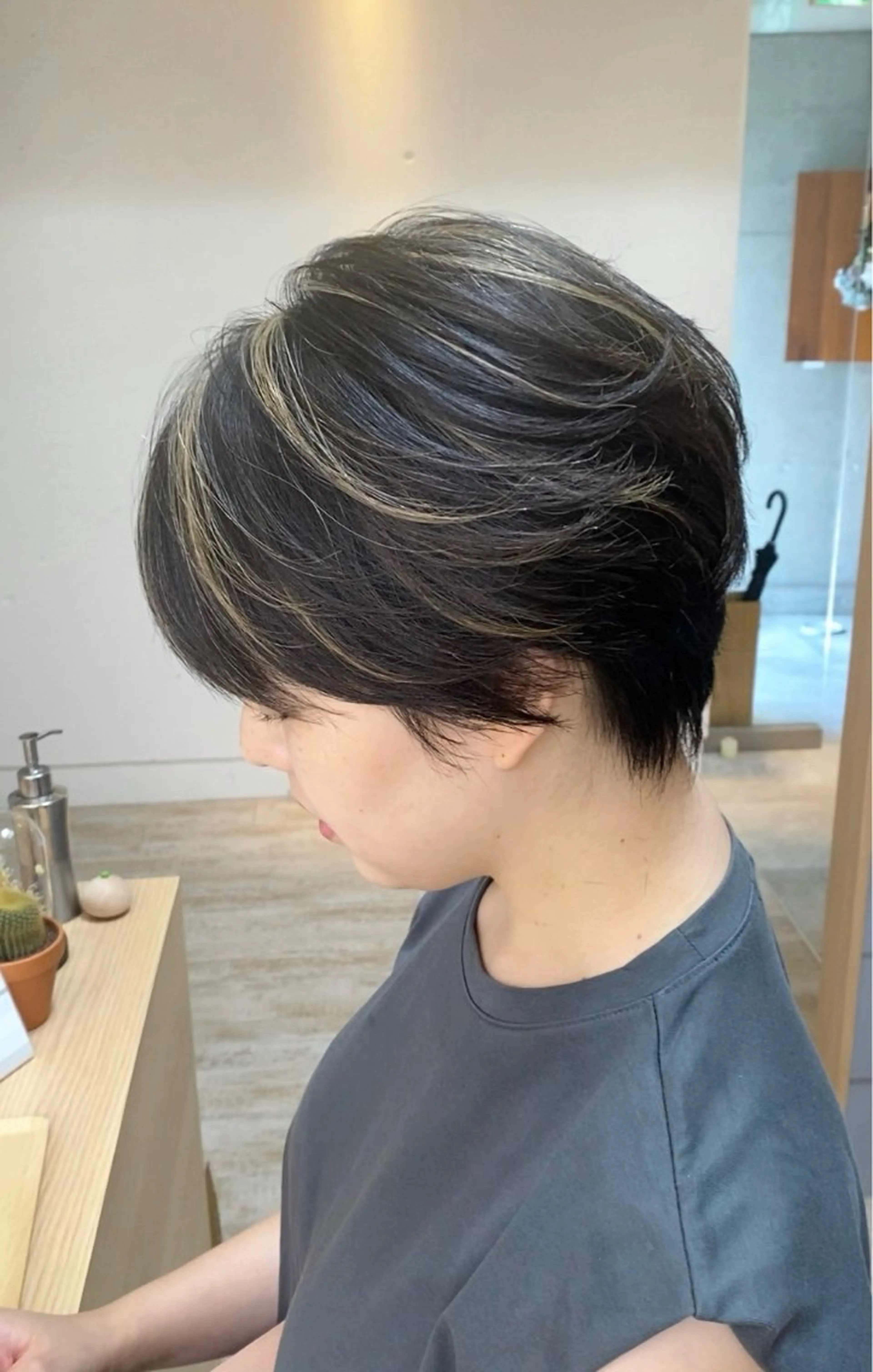 カラー 高難易度縮毛矯正　春日井　Soea(ソイア)所属・多久間 喬介のヘアスタイル