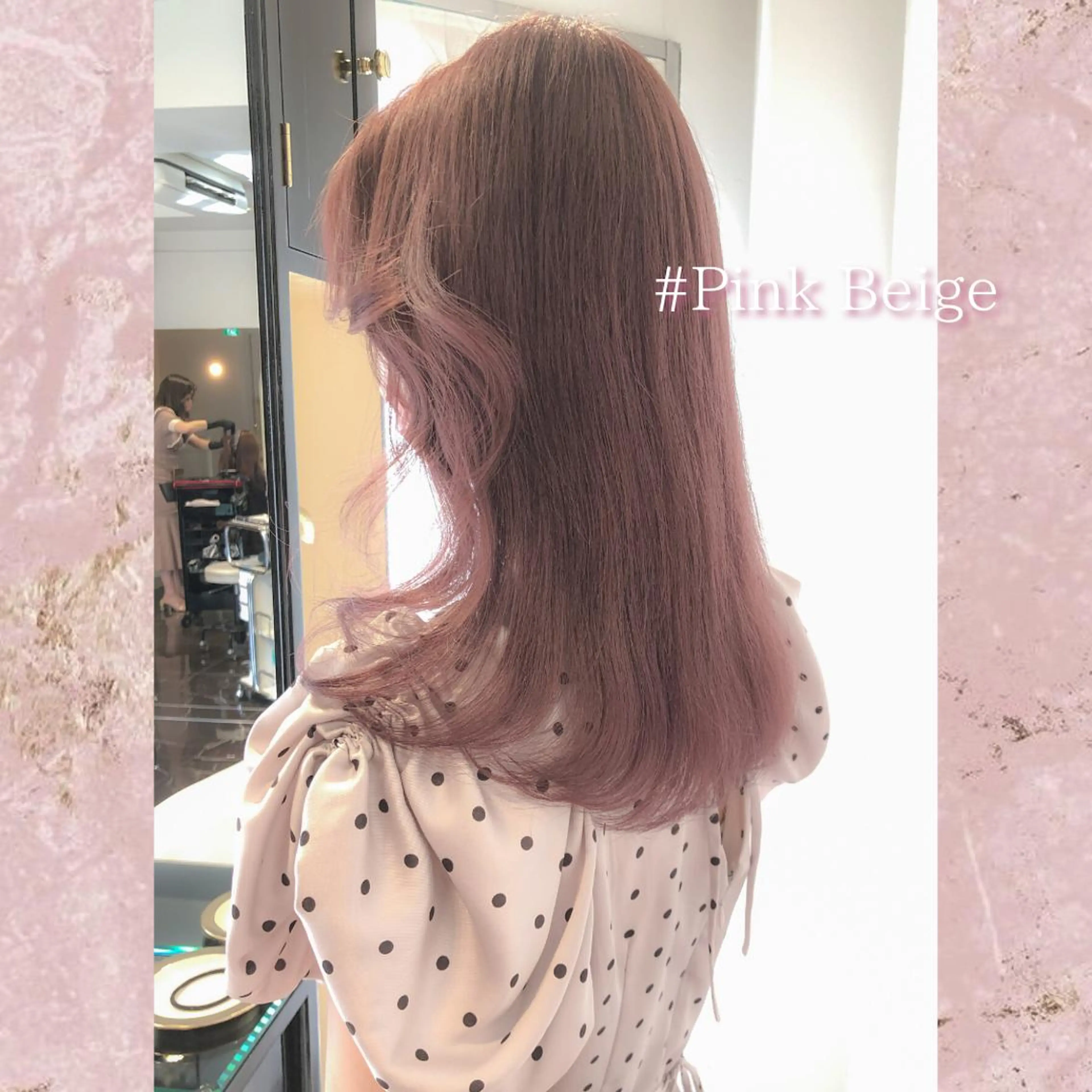 セミロング カラー ブリーチ ヘアカラー LOTTA CUCCI所属・miyu /トレンド カラー×艶髪のヘアスタイル