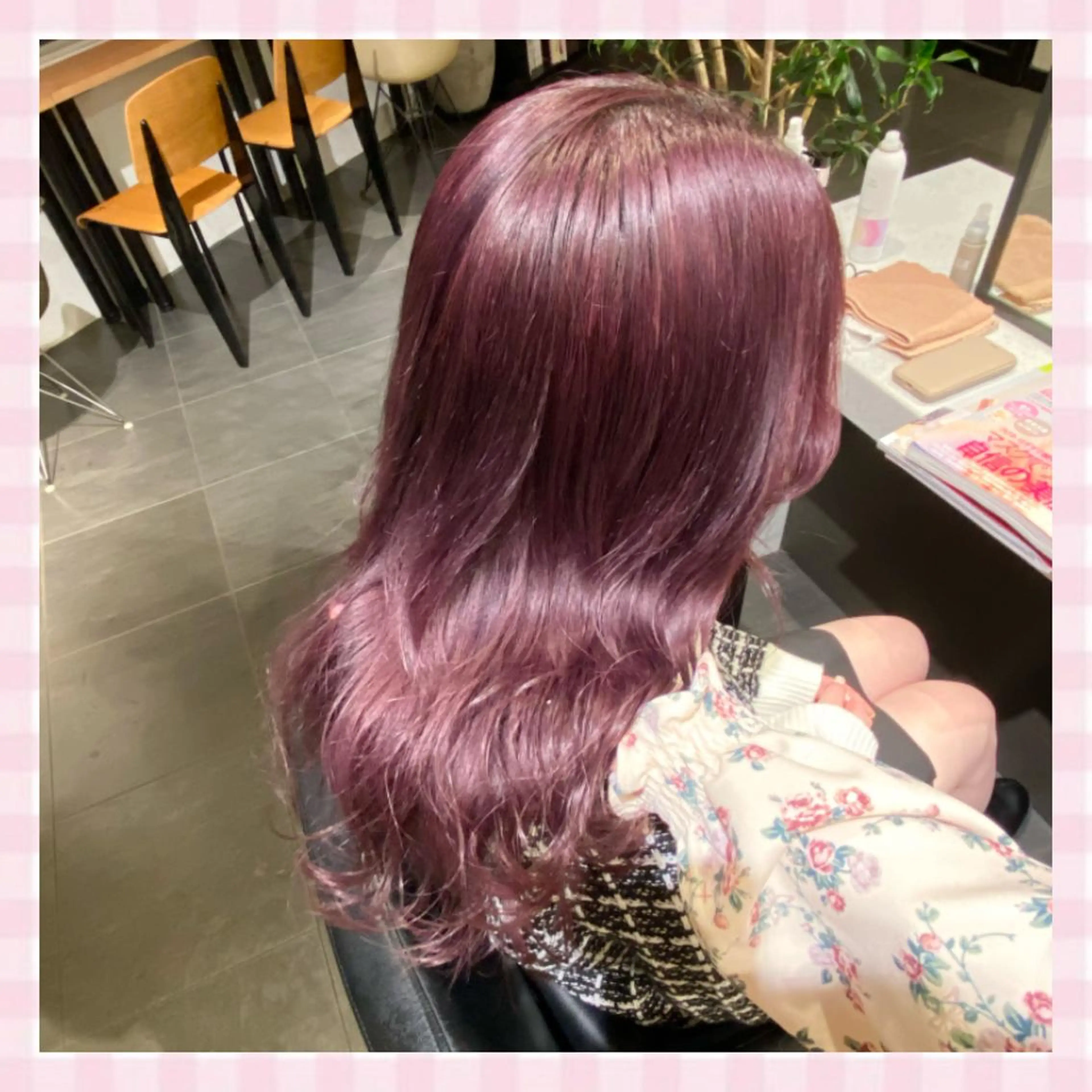 ロング カラー 💗ガーリーヘア🎀 saki💗のヘアスタイル