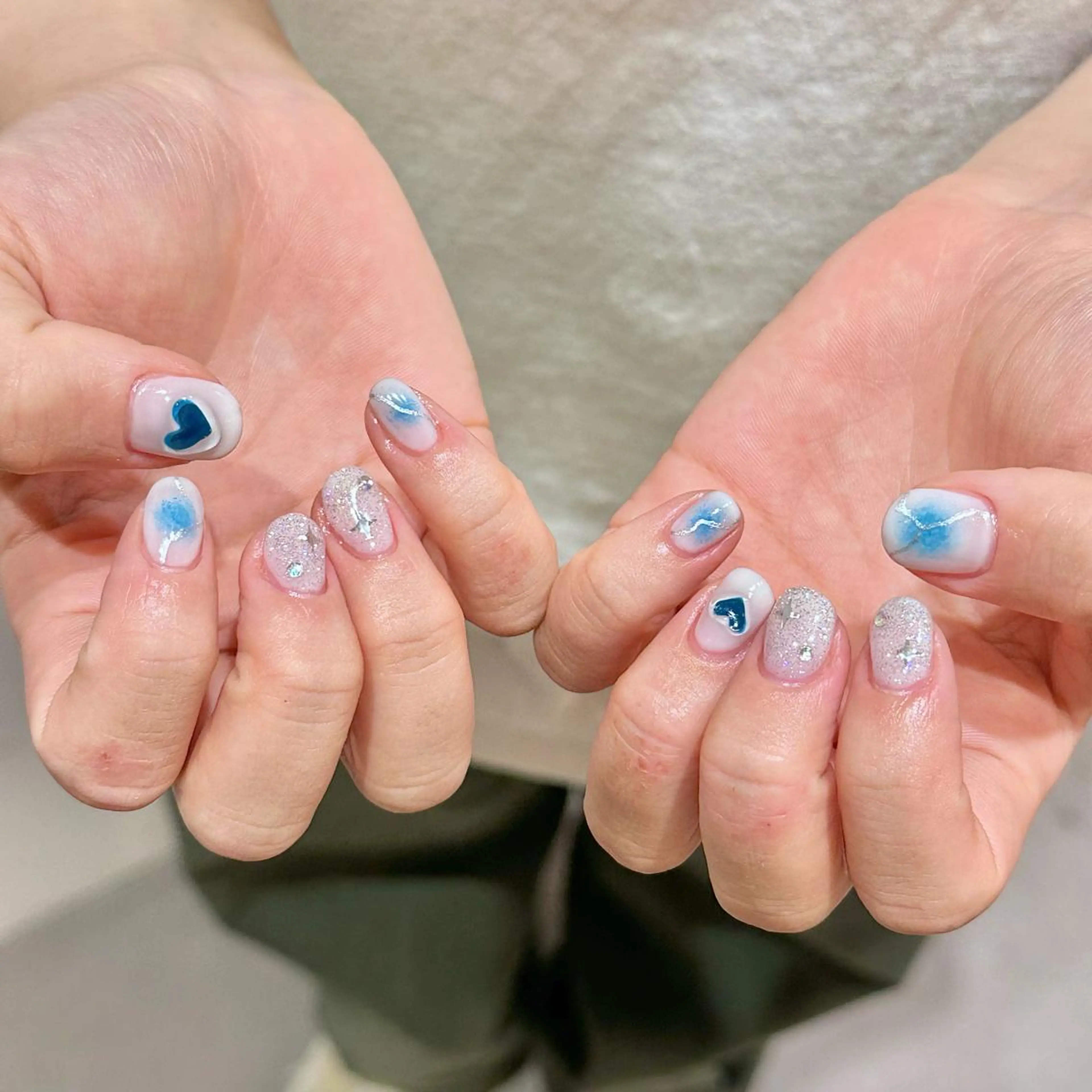 ネイル シモダ カスミ 🦀 @ksm_smdのネイルデザイン