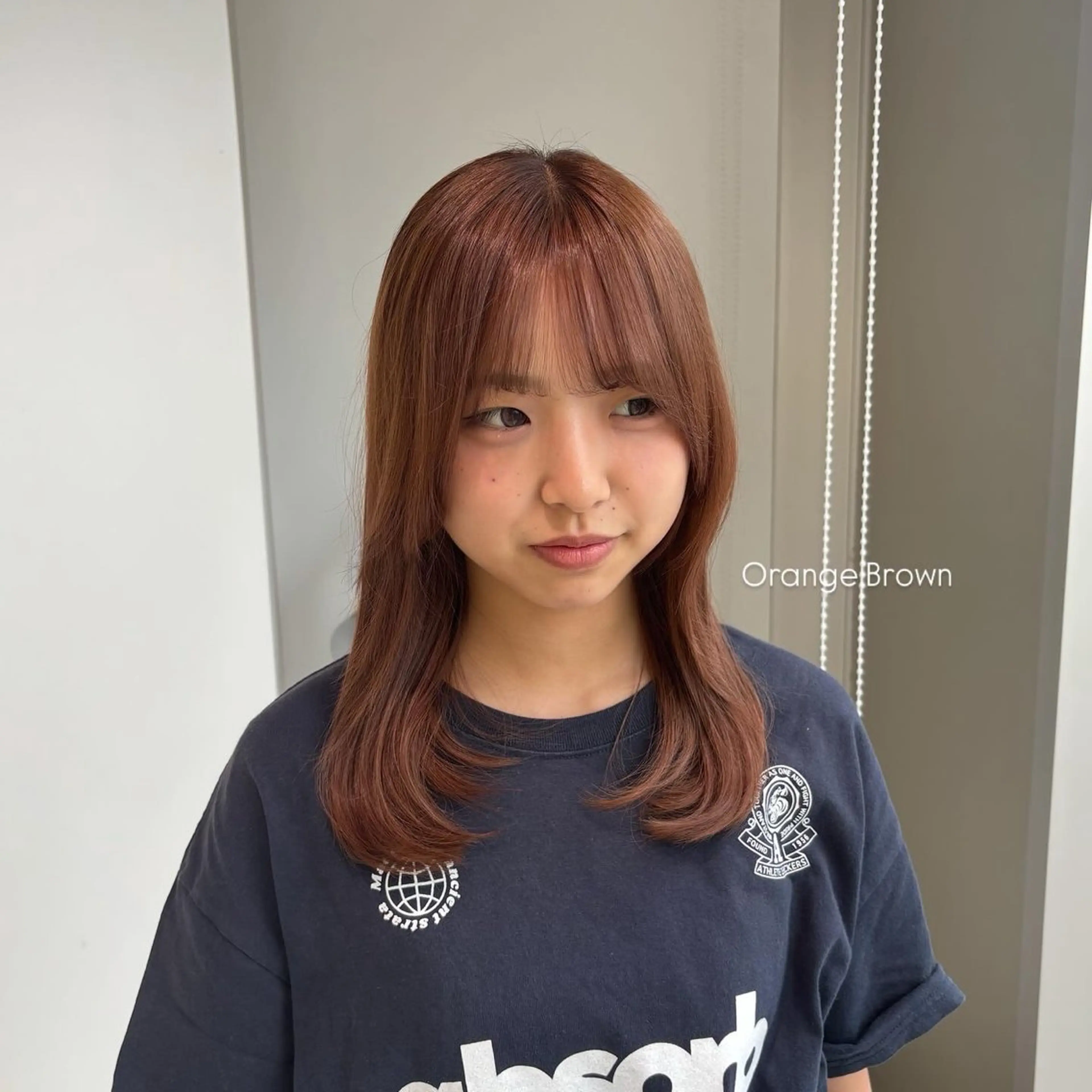 セミロング カラー ブリーチ ヘアカラー トリートメント EIGHT ／SHU🩶のヘアスタイル