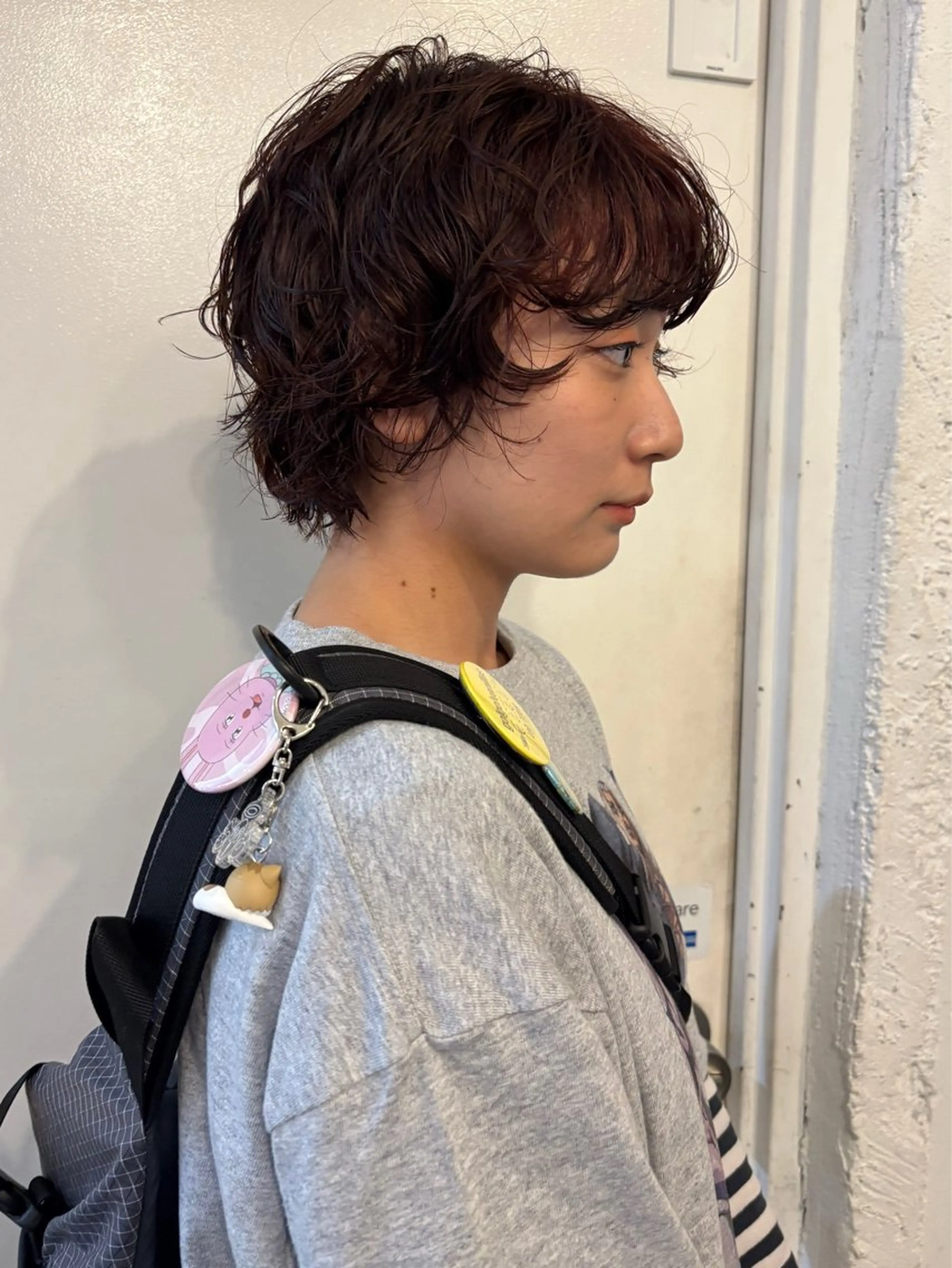 ショート パーマ ✴︎UNU ✴︎モエカのヘアスタイル