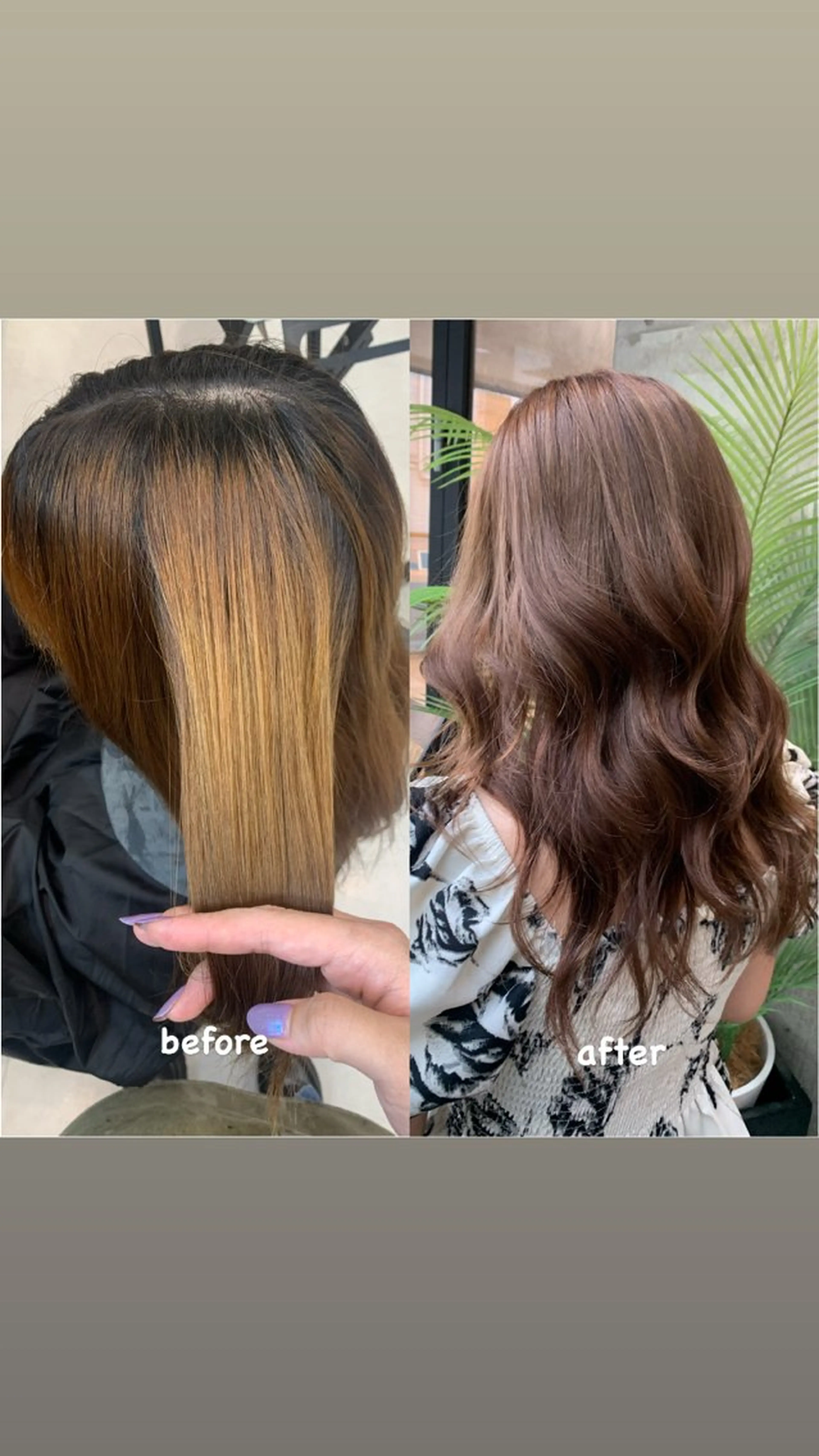 ロング カラー ブリーチ ブリーチなしカラー ヘアカラー トリートメント ♡ハイライトカラー shinri♡のヘアスタイル