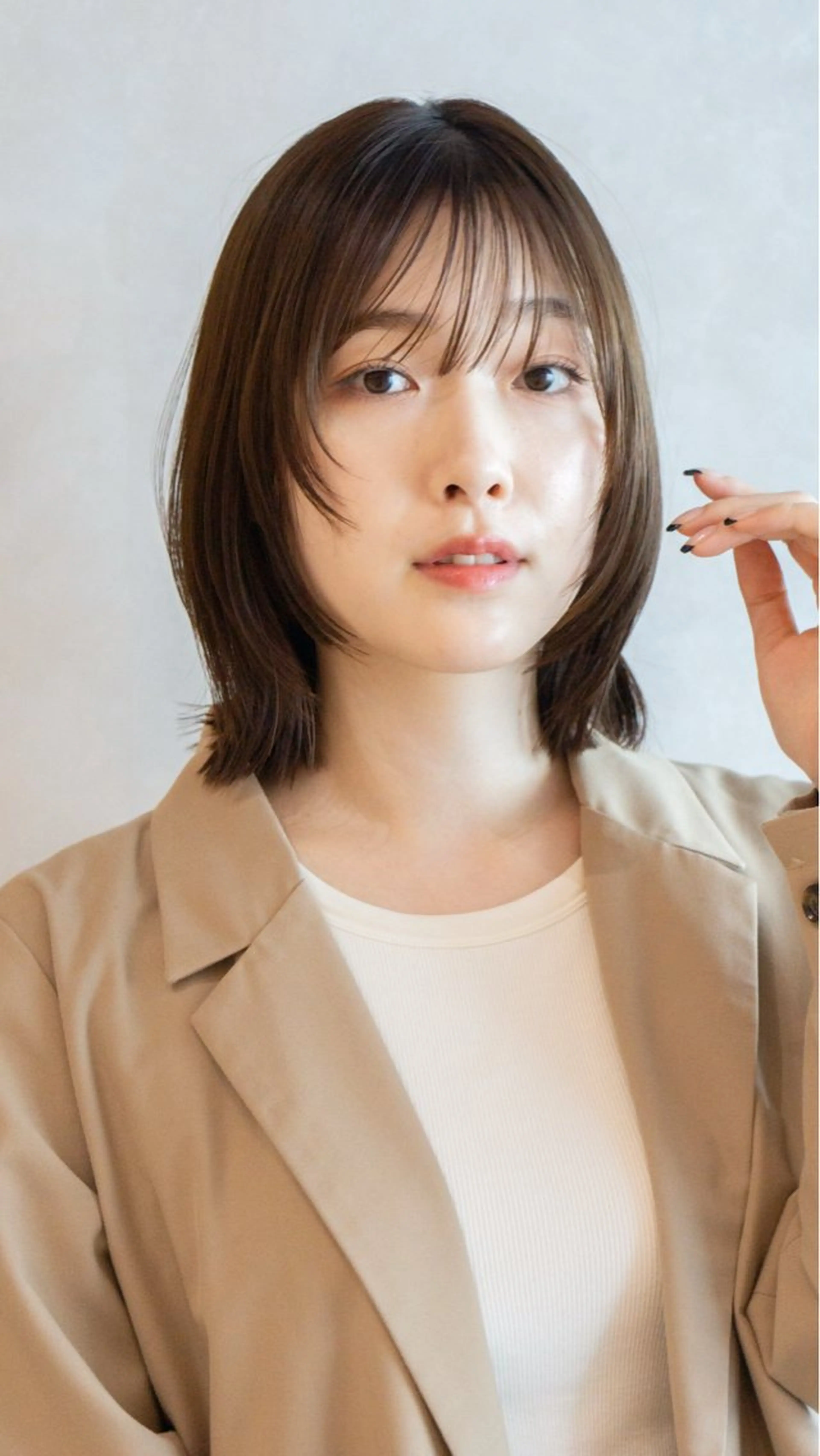 ミディアム カラー 💙31日限定 💙金井悠華💙のヘアスタイル