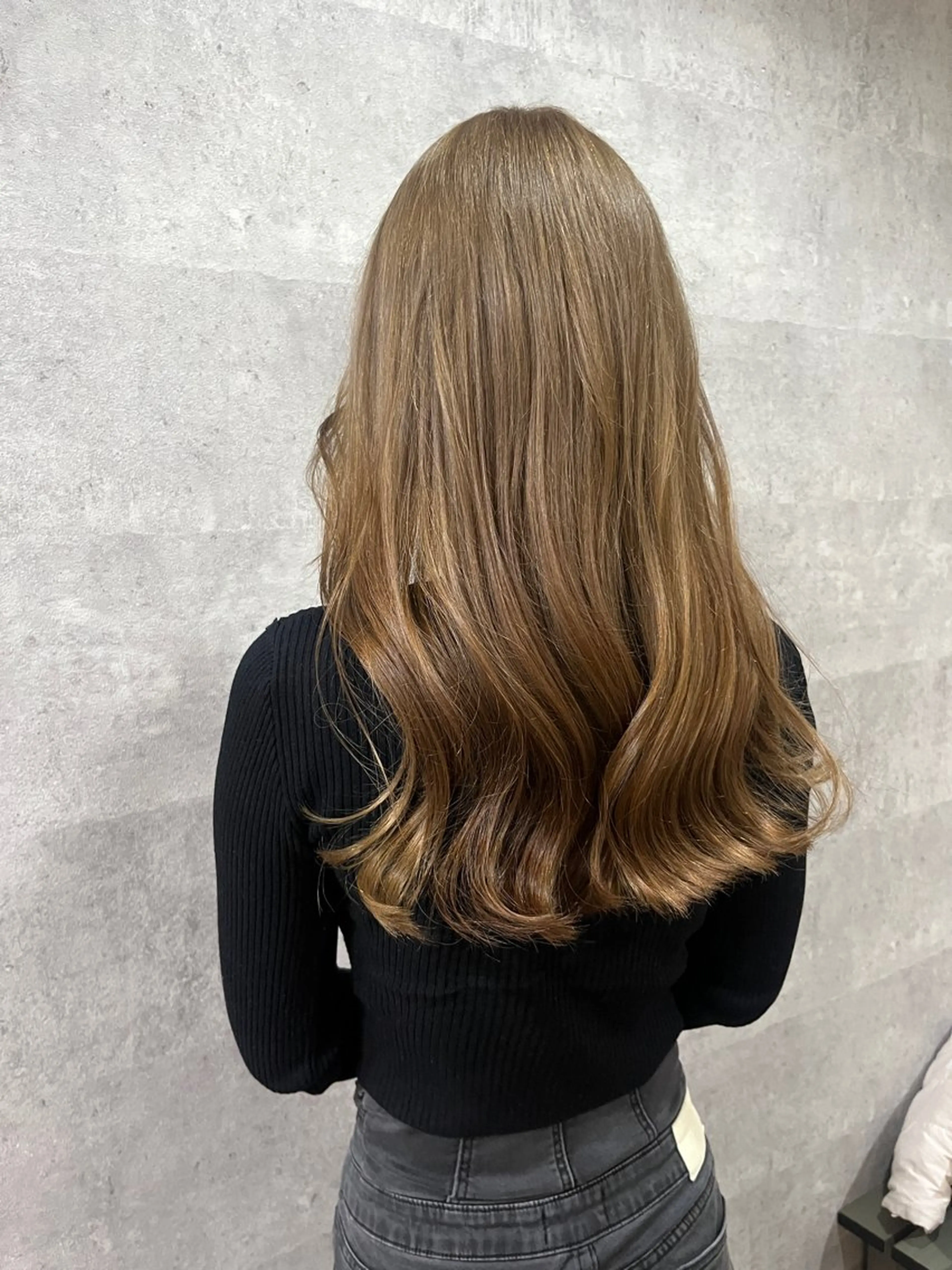 ロング カラー ヘアカラー Grow by NYNY 坂本 理輝のヘアスタイル