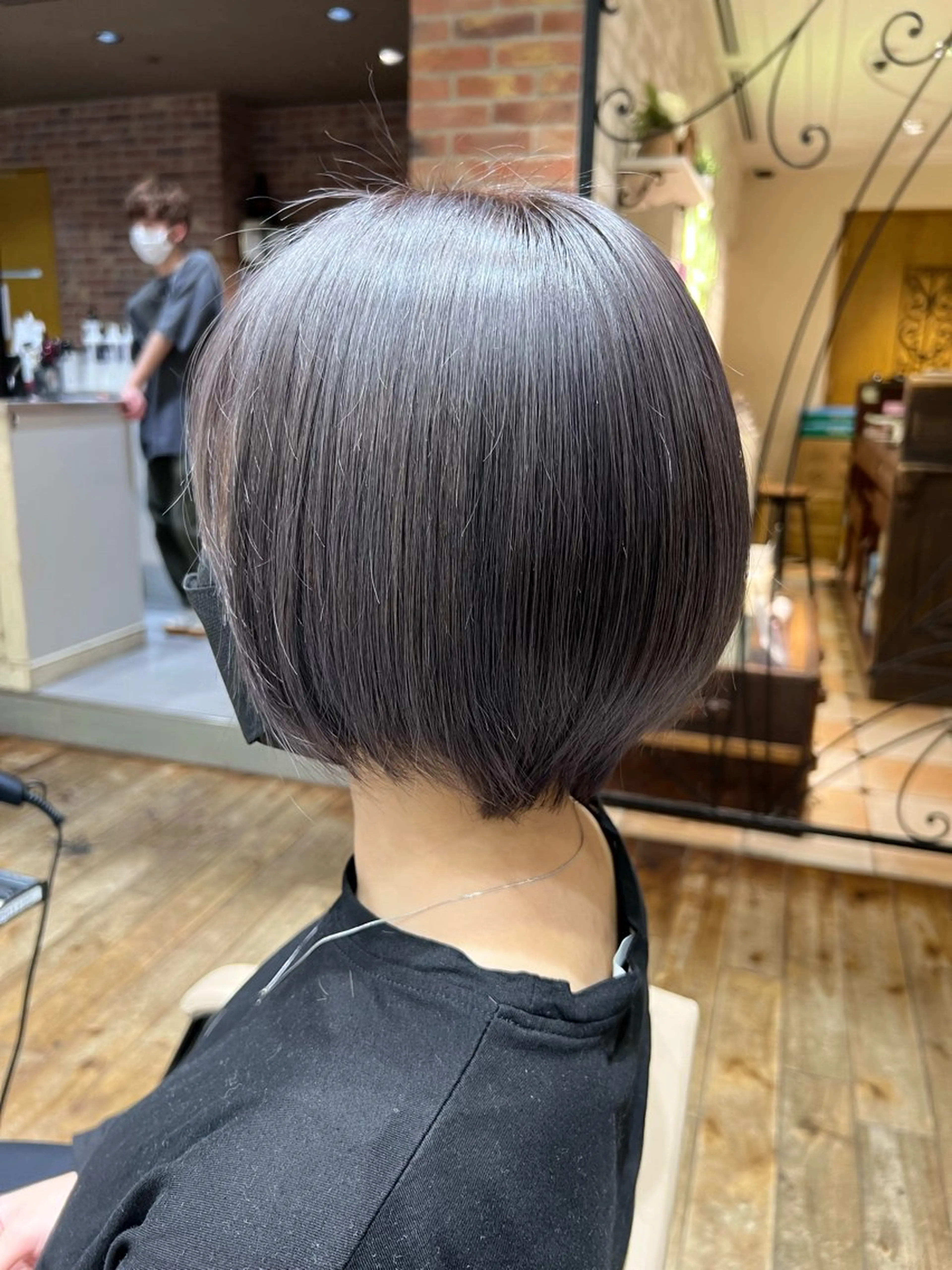 ショート カット トリートメント 💍新宿ショート 💍岩田莉奈のヘアスタイル