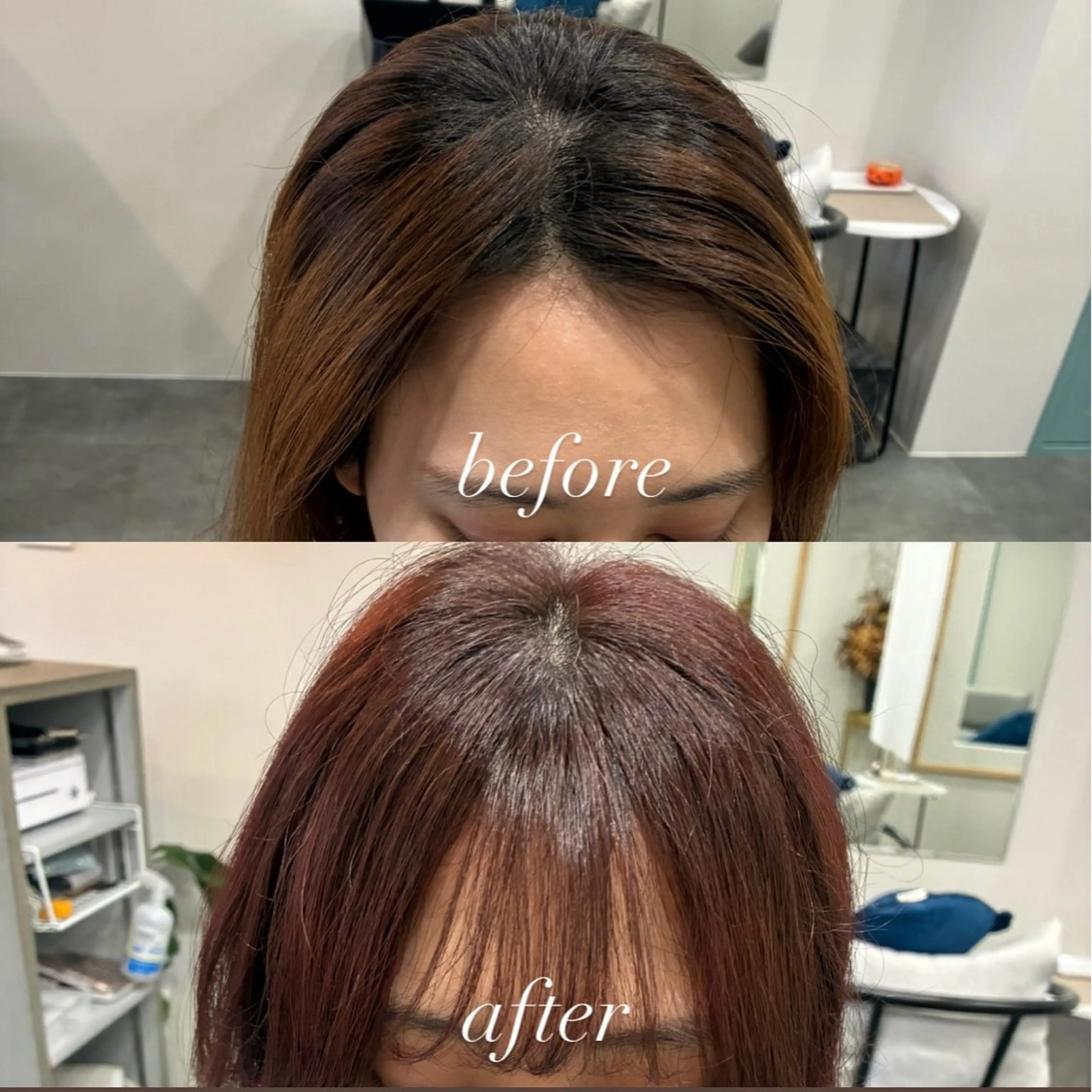 ミディアム ミディアムパーマ 【coco.】hair所属・カジカワサキ/髪質 改善/クロスパーマのヘアスタイル