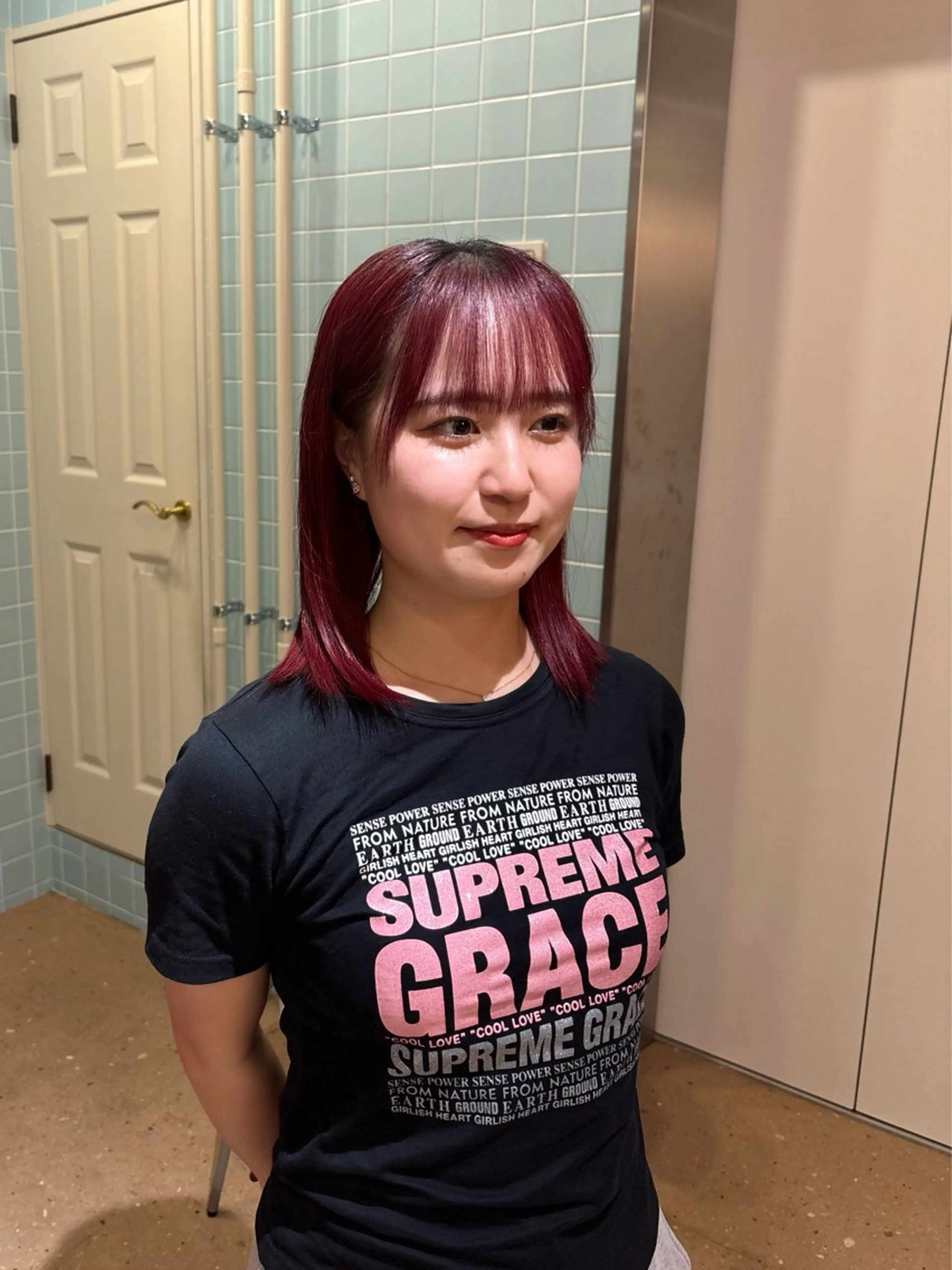 ミディアム カラー ハイトーン/ブリーチ 🎀/𝑵𝒐𝒆のヘアスタイル