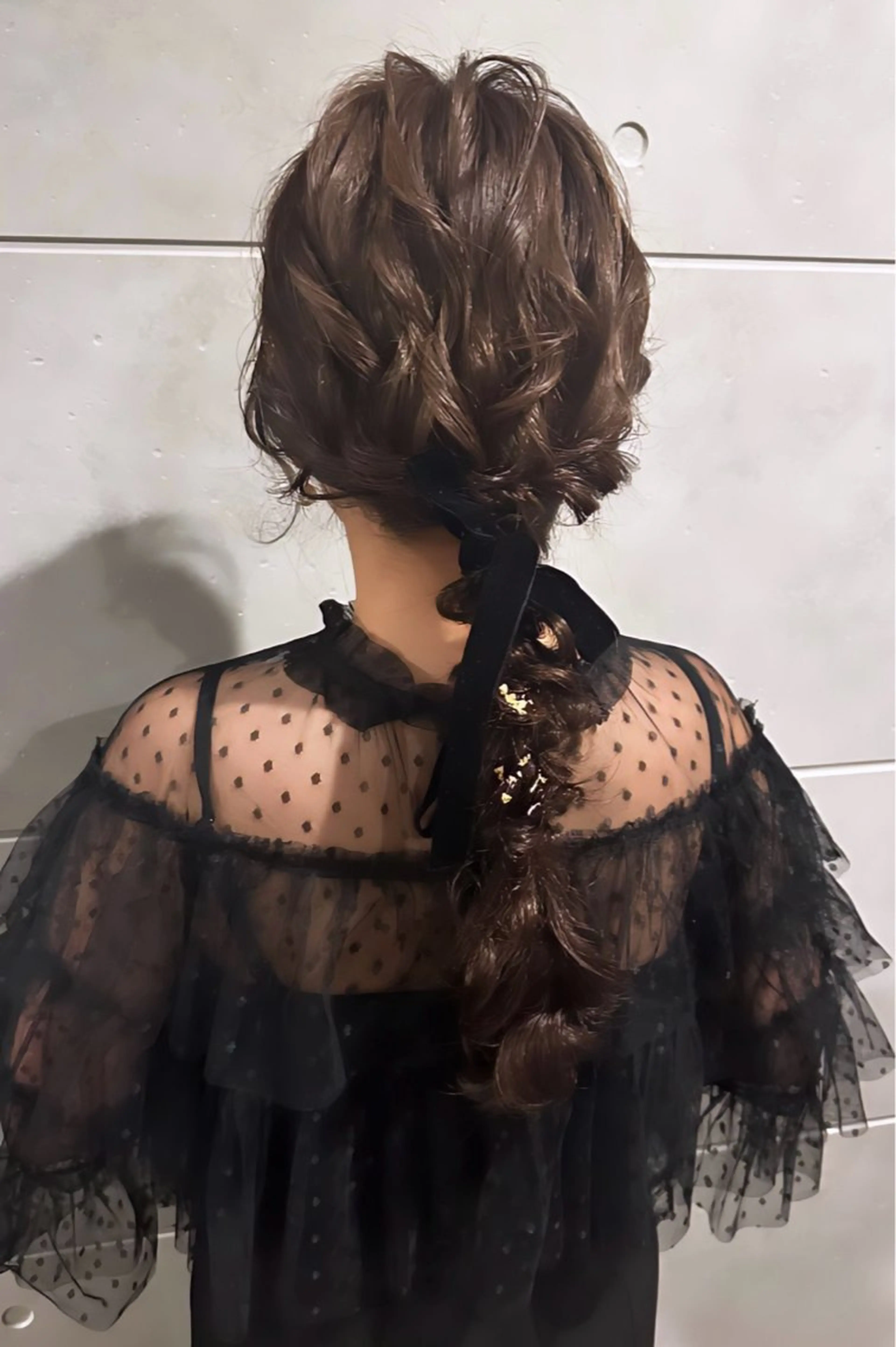 ロング ヘアアレンジ 結婚式・ブライダル 吉野 華乃のヘアスタイル