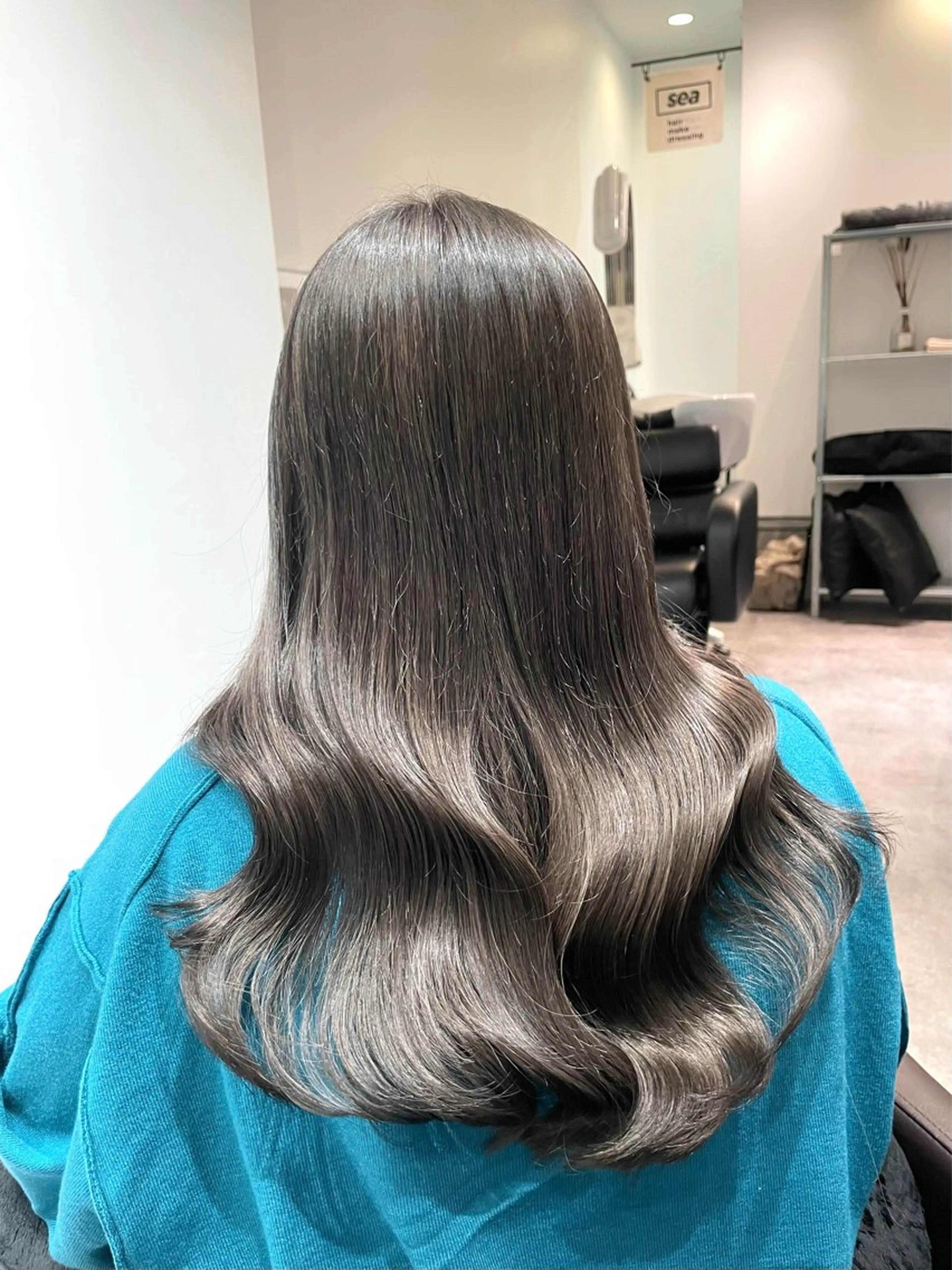 ロング ヘアカラー トリートメント SEA所属・艶髪カラー✨ misaki .のヘアスタイル