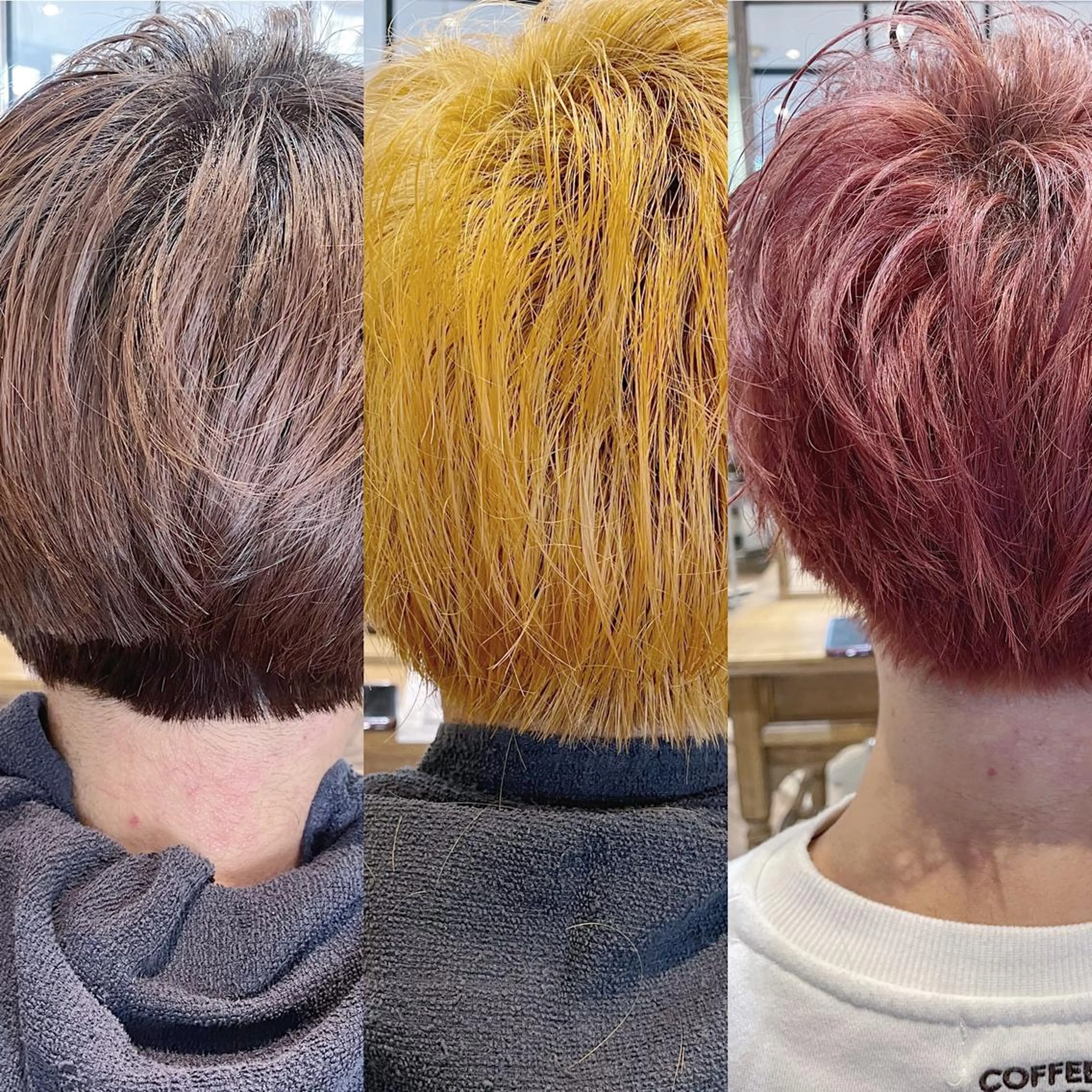 カラー メンズ ケアブリーチ /髪質 改善/古橋圭史郎のヘアスタイル