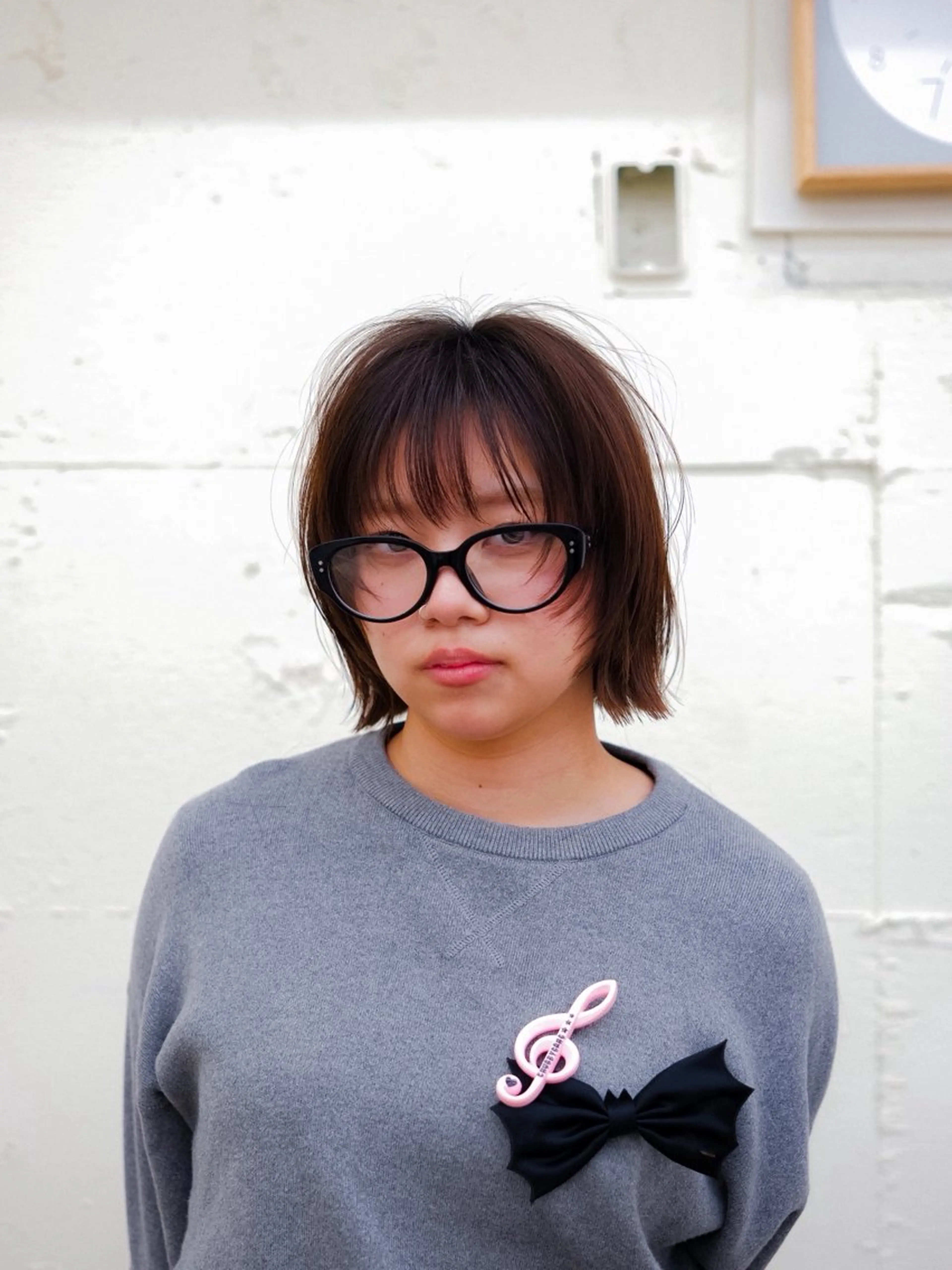 ショート ボブレイヤー ボブ レイヤーカット カット ヘアカラー benji名駅店所属・アライ ナタカのヘアスタイル