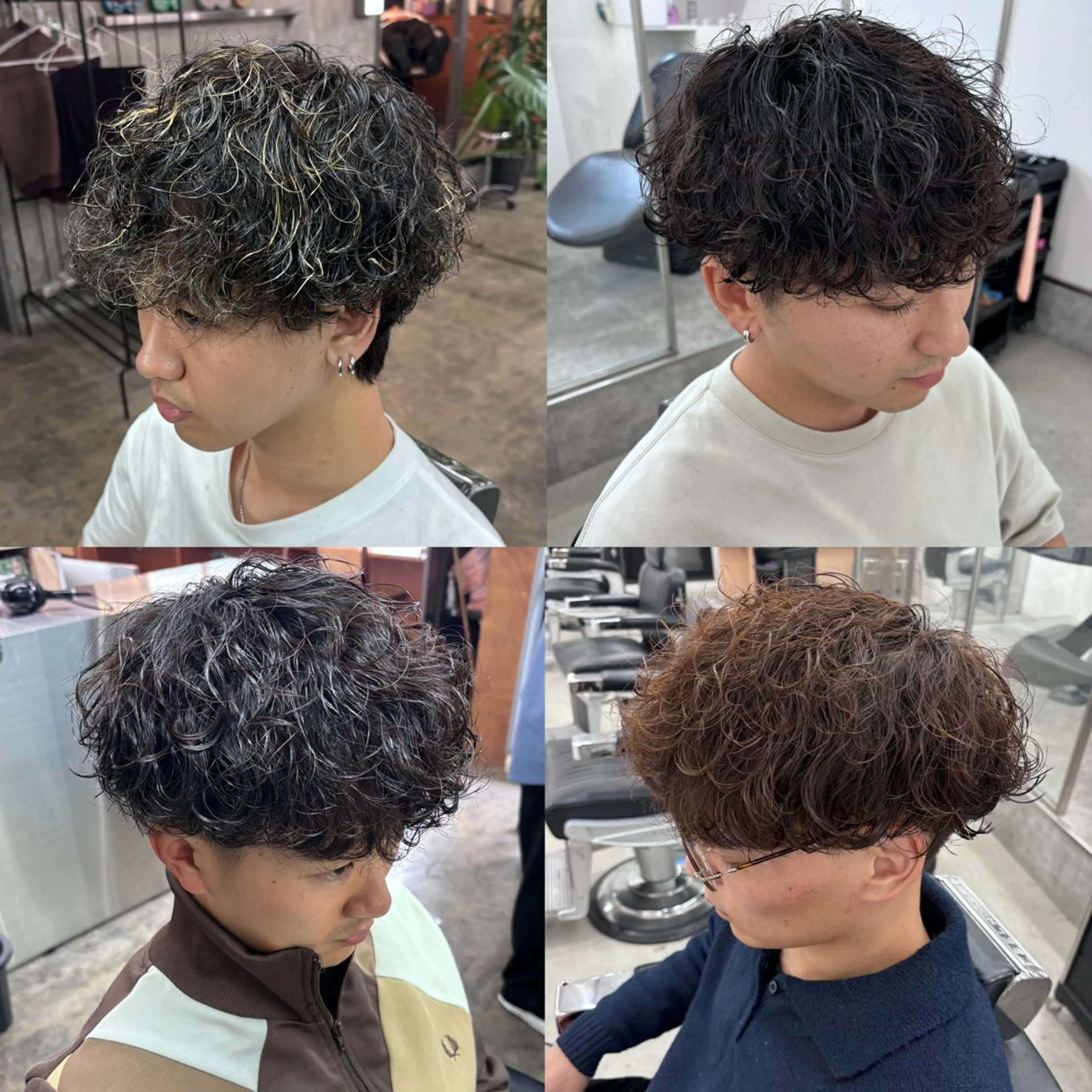 パーマ メンズ カット パーマ トリートメント 土岐 仁/メンズ専門 パーマ特化美容師🌀のヘアスタイル