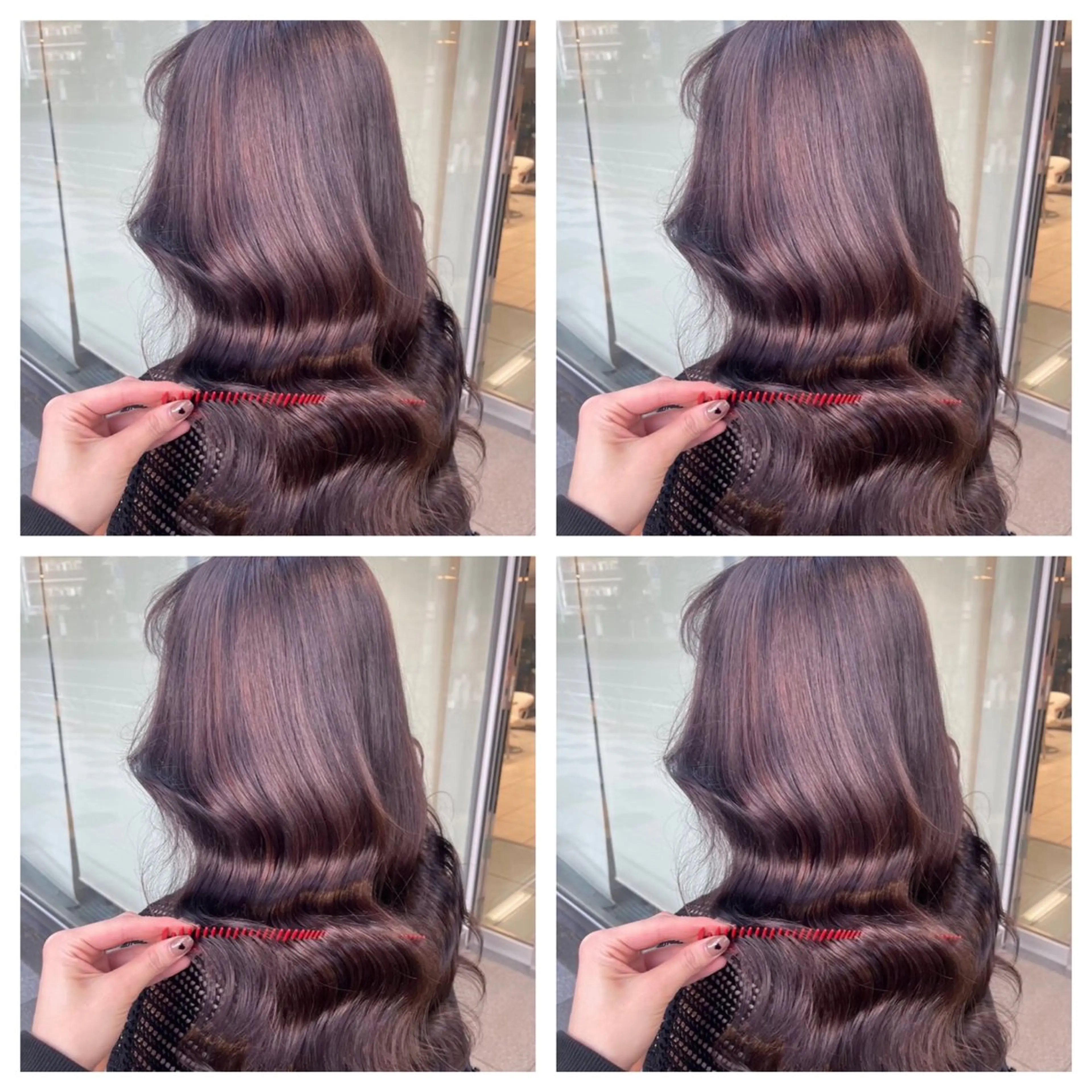 【🏅限定価格🏅 】艶カラーカラー➕クリスタルトリートメント🛍️の写真