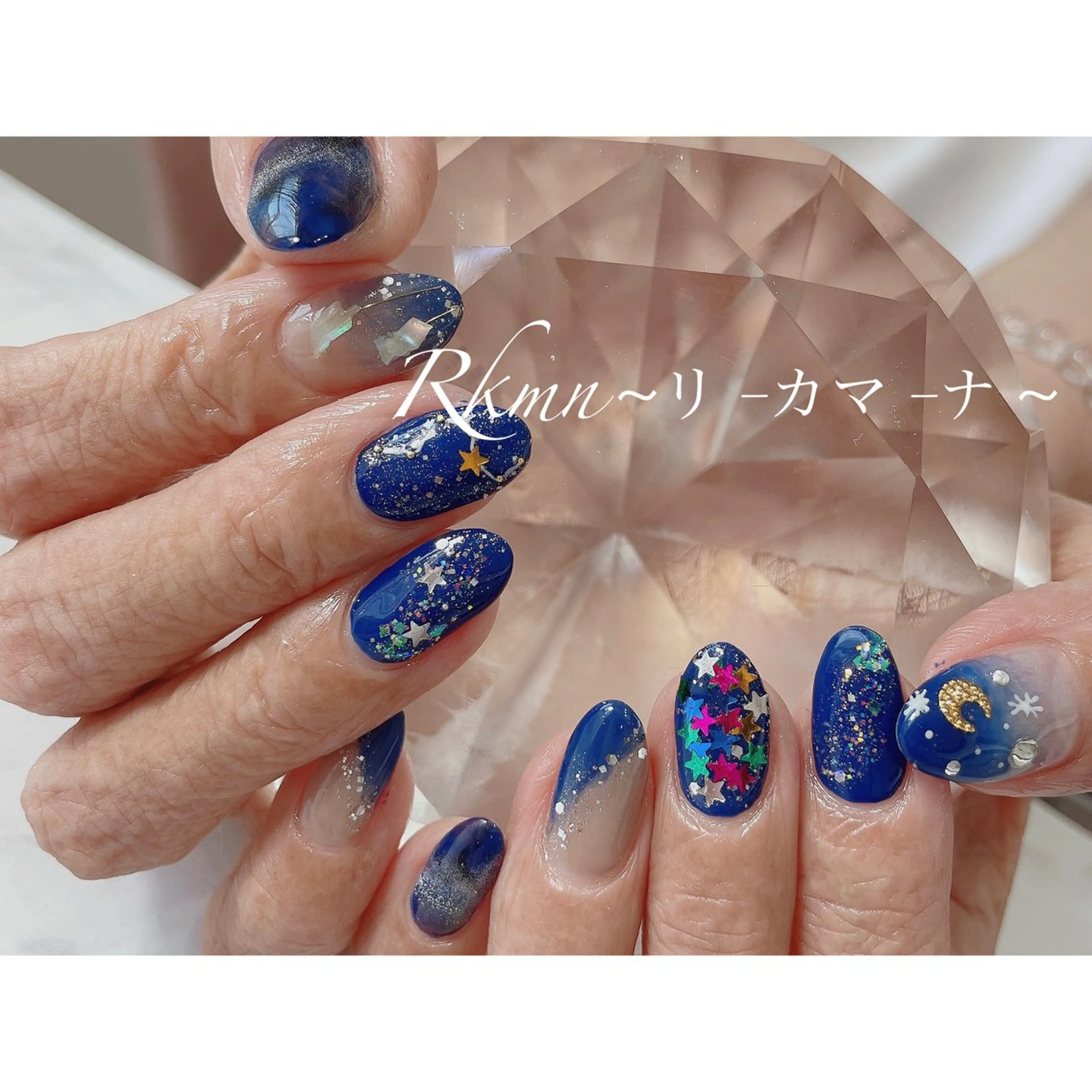 ネイル アートネイル 春ネイル ハンドネイル フットネイル ハンドケア Rkmn ~リ-カマ-ナ~のネイルデザイン