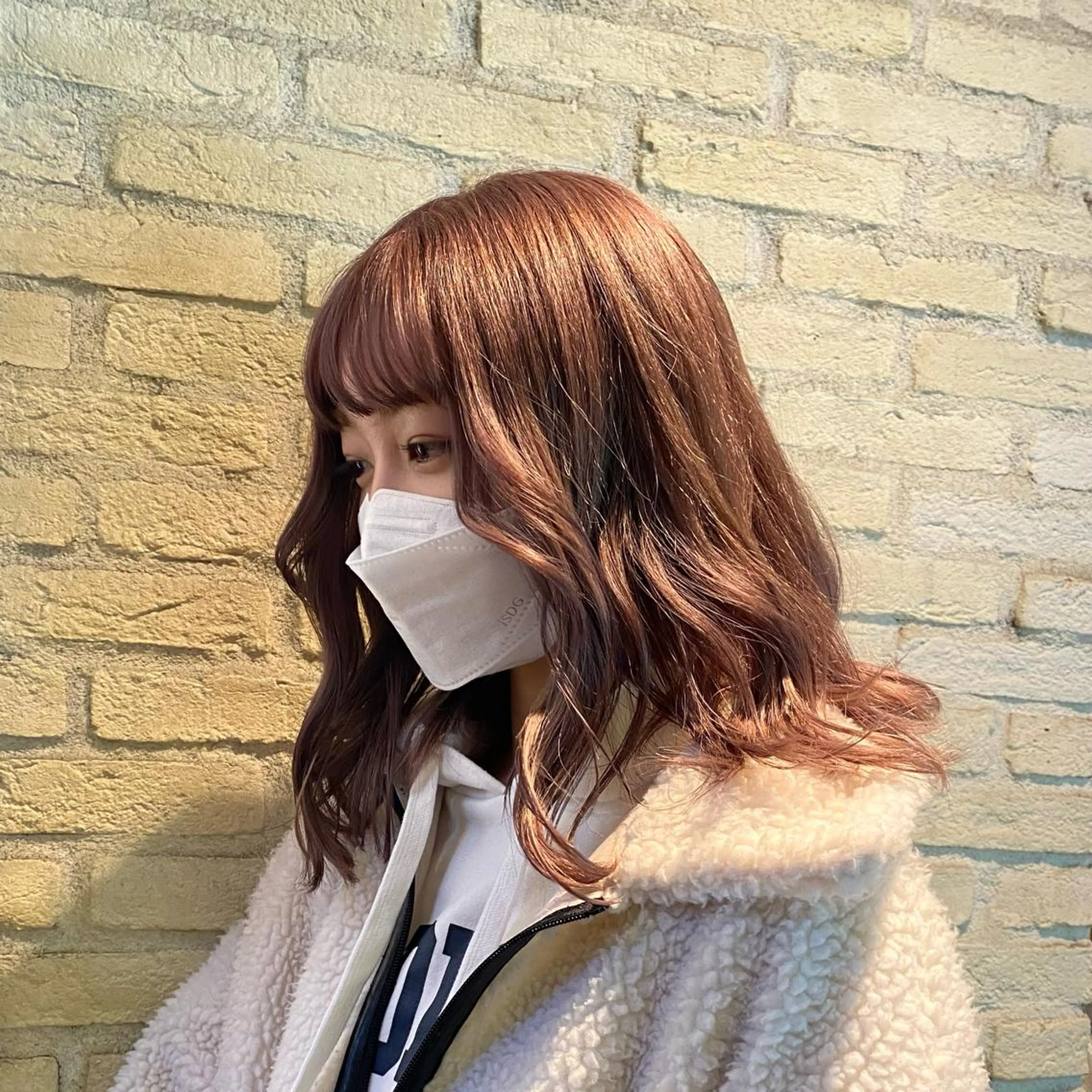 セミロング カラー デザイン/アレンジ ❤︎イシイレイのヘアスタイル