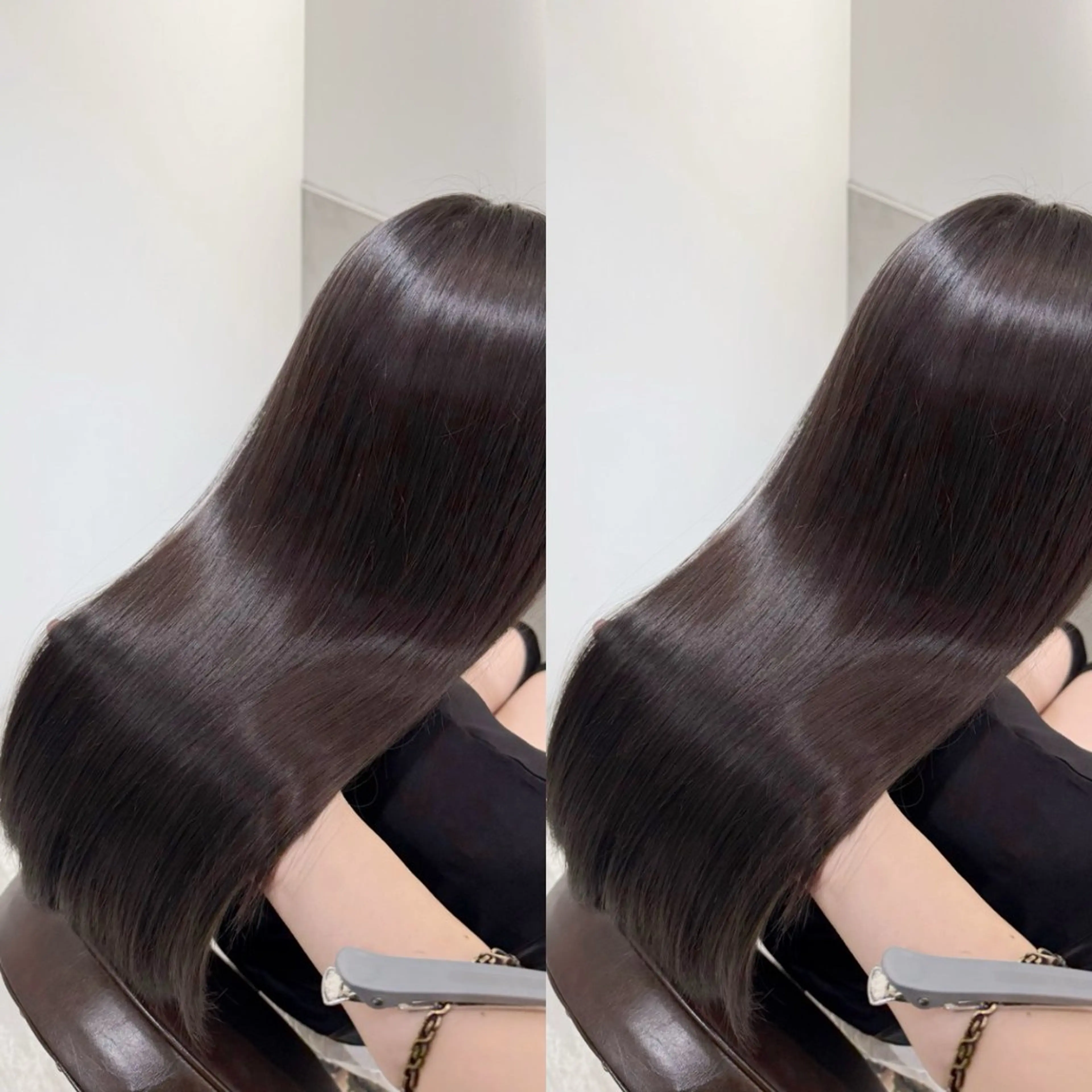 ロング ラベンダーベージュ 髪質改善 カット ヘアカラー トリートメント 艶髪カラー🫧 髪質改善🪽萩原のヘアスタイル