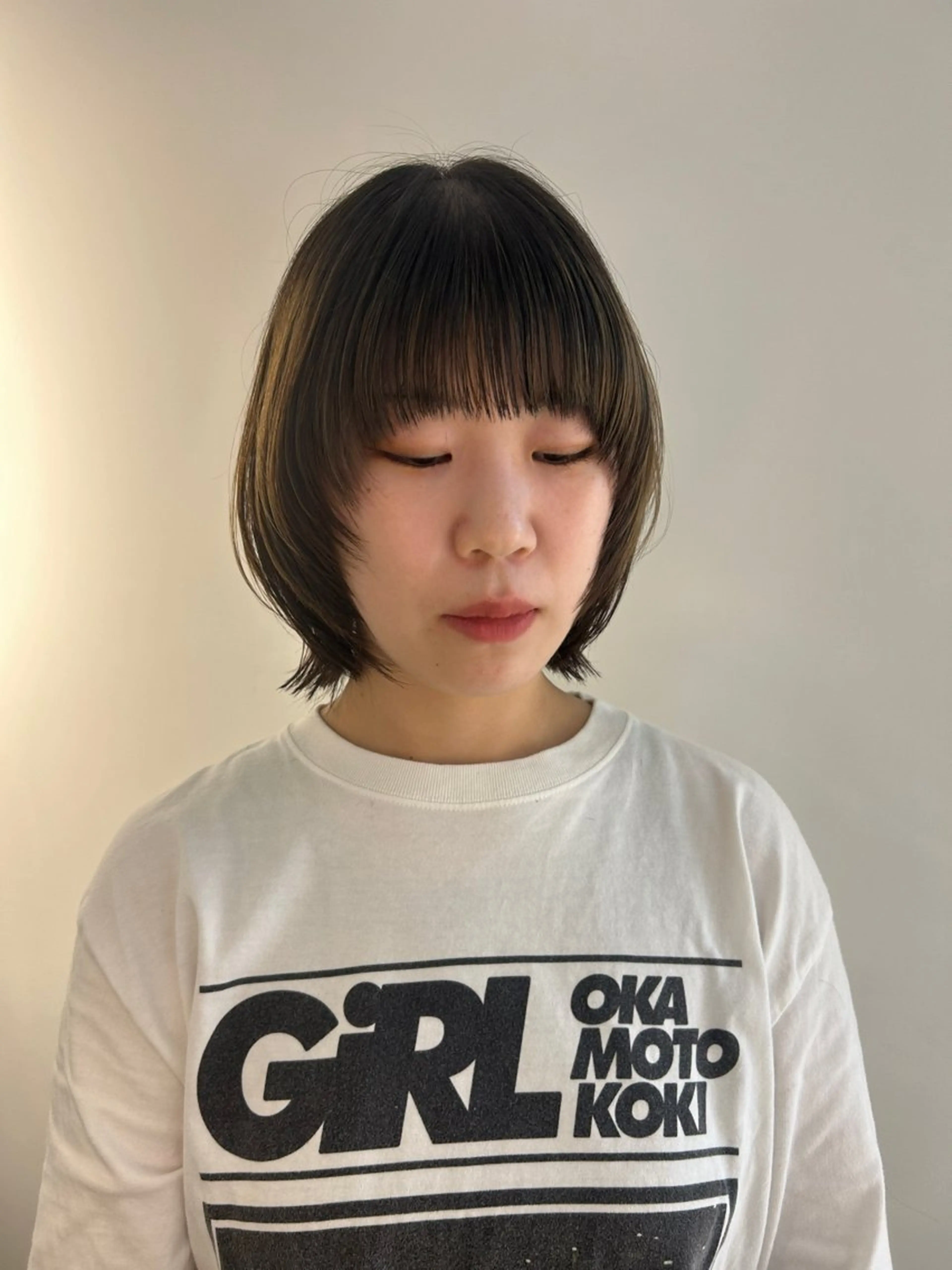 ミディアム Ata.所属・kubo nozomiのヘアスタイル