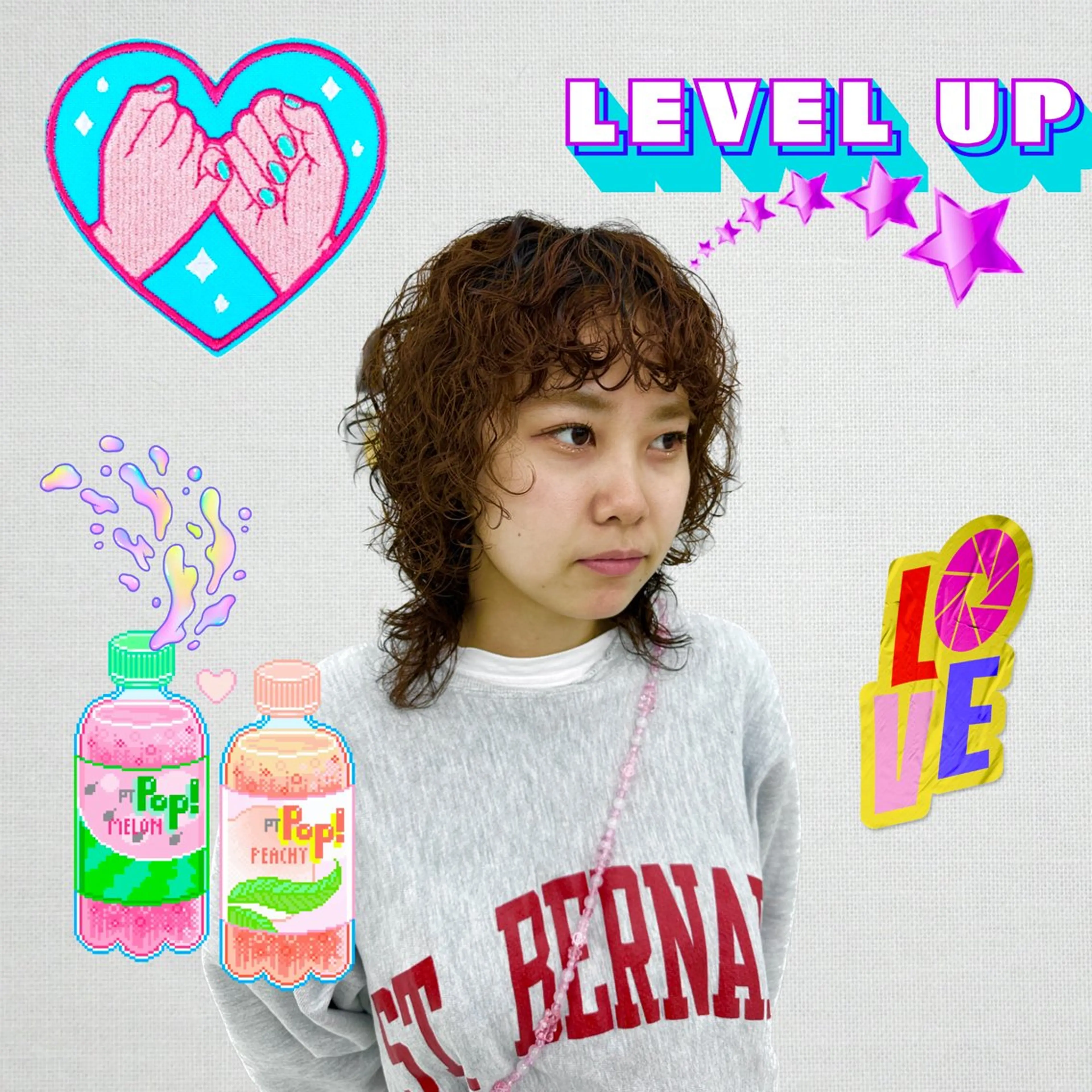 ミディアム パーマ hollo原宿所属・パーマ/ハイトーン 🎀Rumiのヘアスタイル