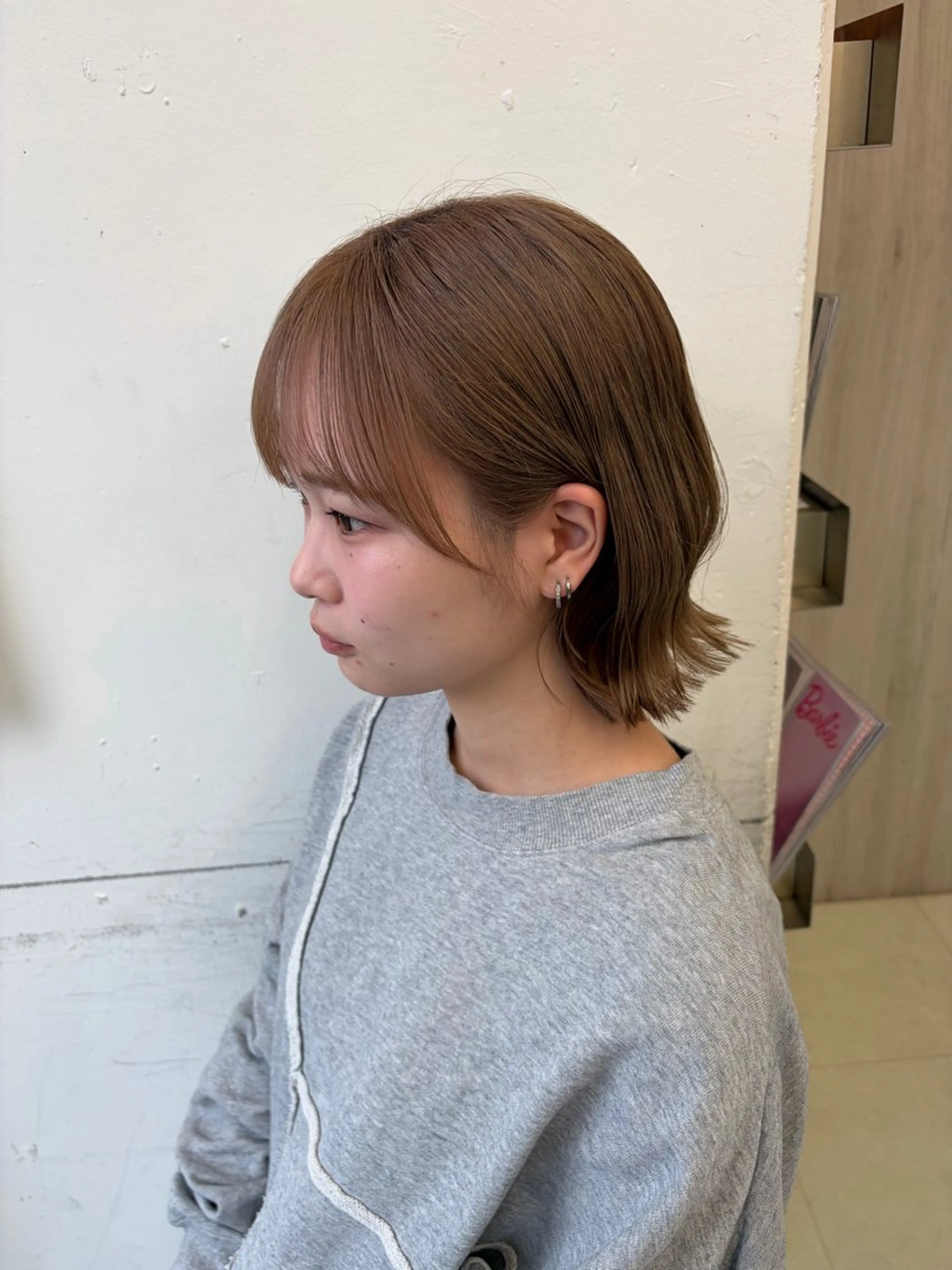 ミディアム ボブ カット トリートメント ✨似合わせ特化美容師 WILL上村 拳吾のヘアスタイル