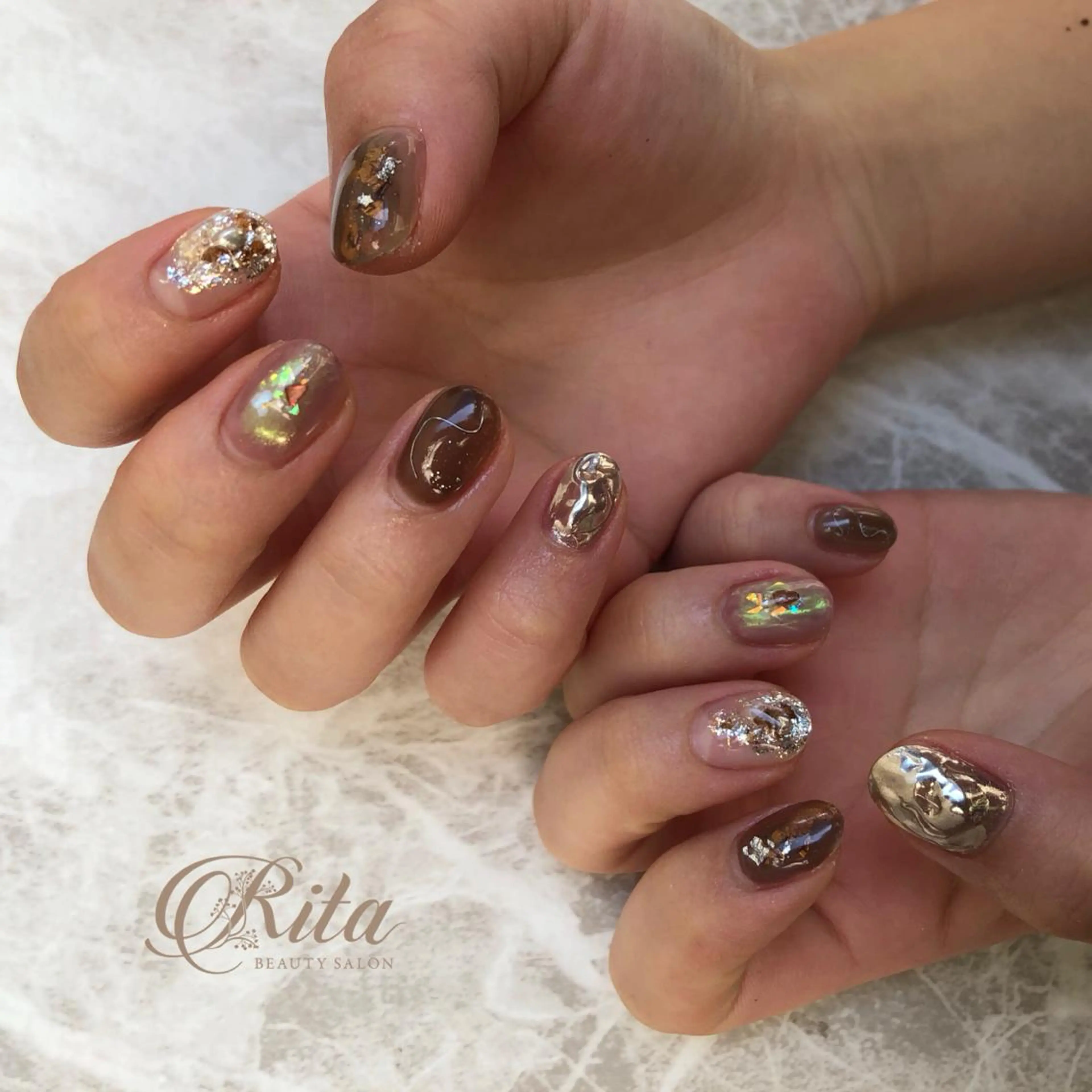 ネイル Rio 𓍼のネイルデザイン