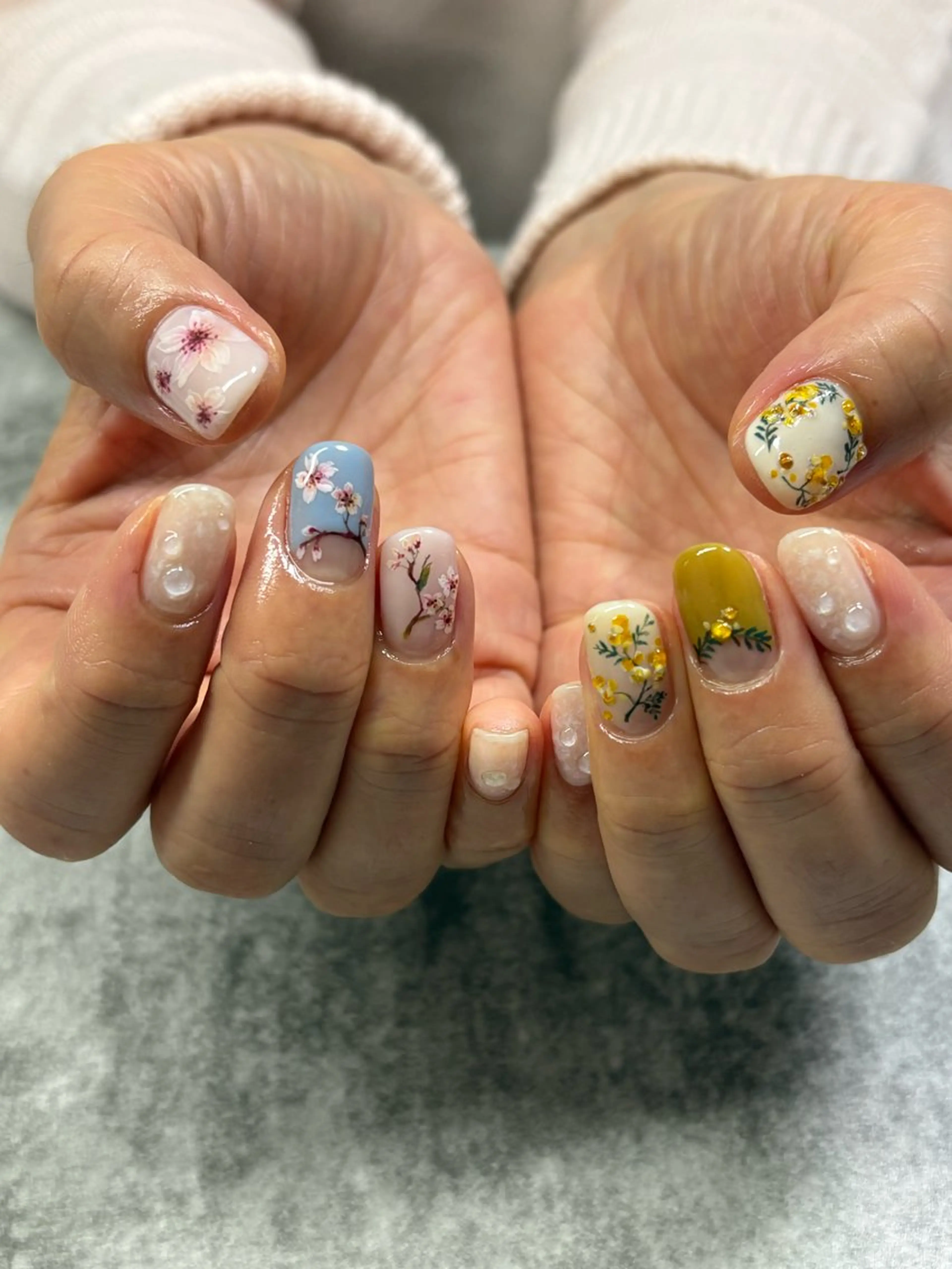 ネイル ハンドネイル FIORITURA Maikoのネイルデザイン