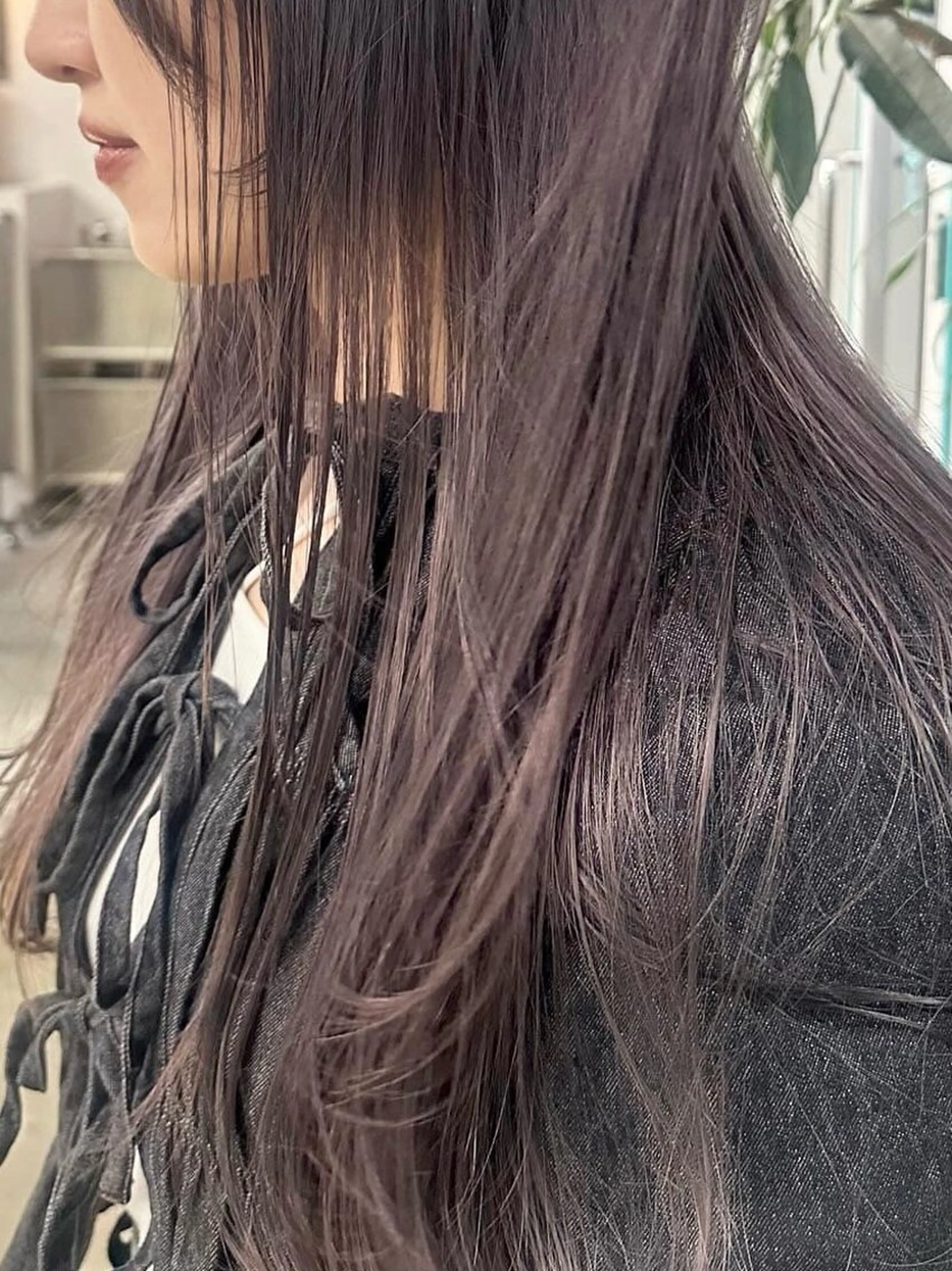 【U25】📋ILLUMINA color + treatment🫧🩵カラーのダメージを抑えて透明感ツヤツヤ💭🧤の写真