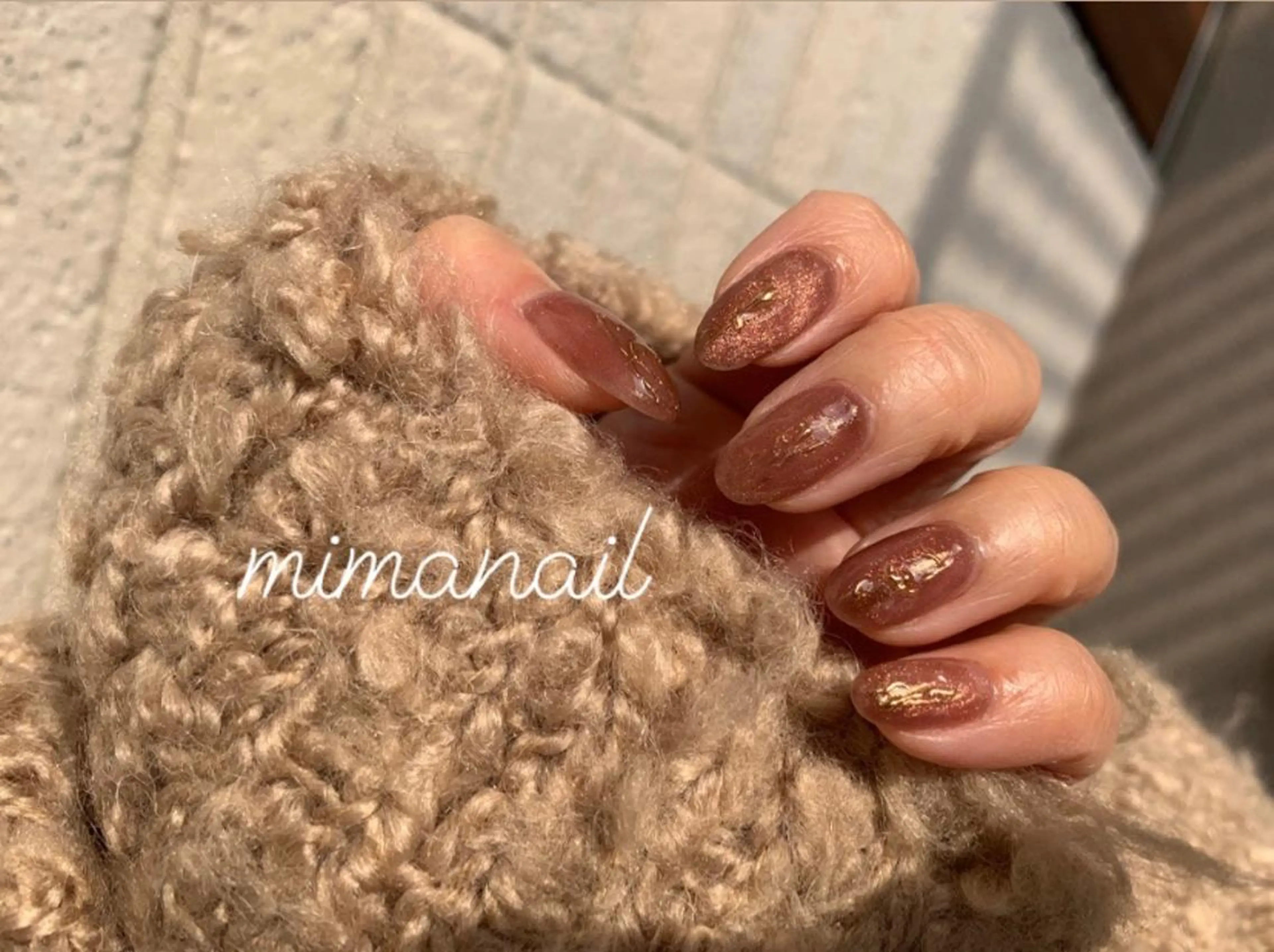 ネイル マグネットネイル ハンドネイル mima nailのネイルデザイン