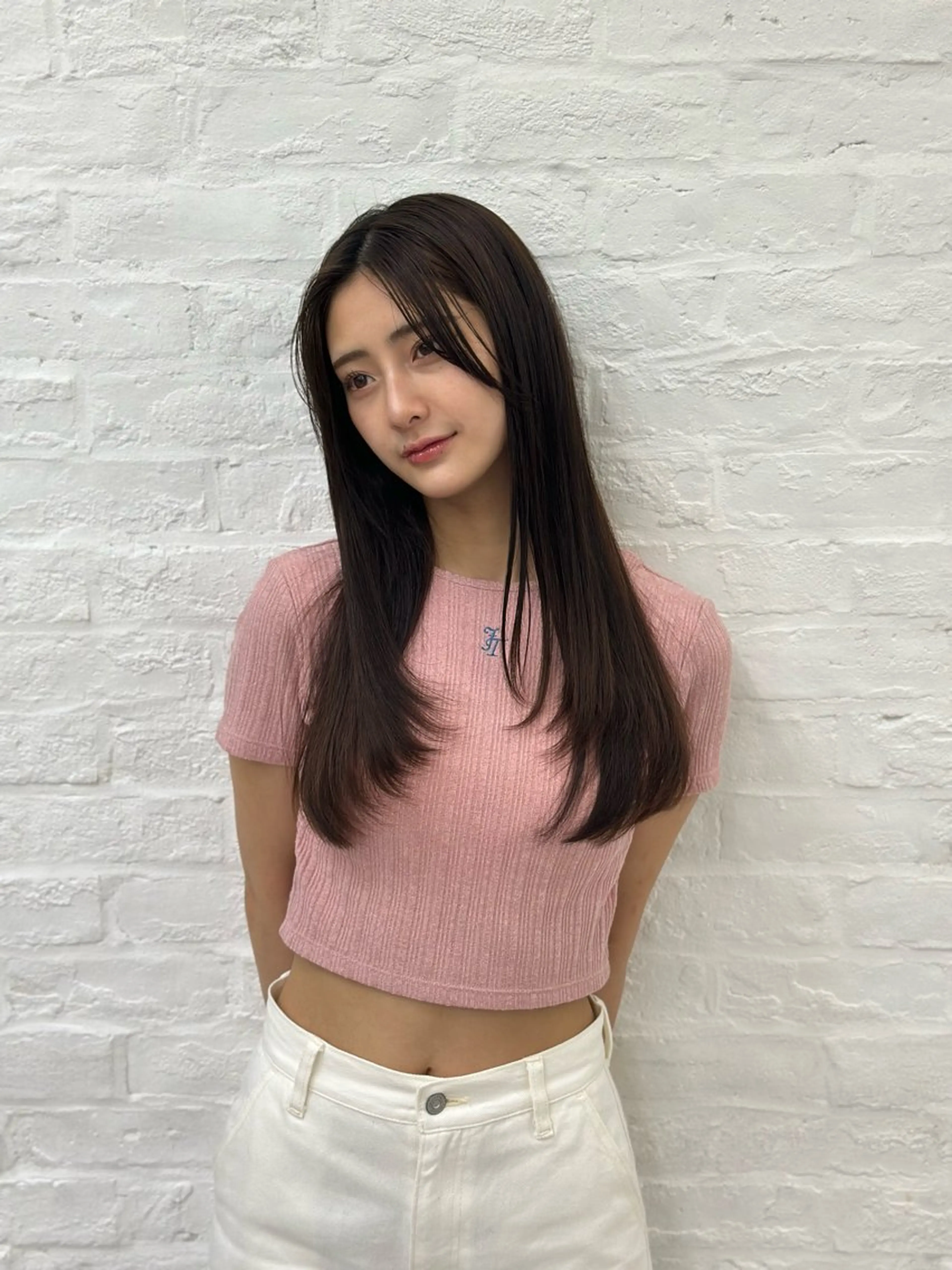 セミロング カット ヘアカラー トリートメント ヘッドスパ ヘアセット 前髪顔まわりカット 🌈中村海聖のヘアスタイル