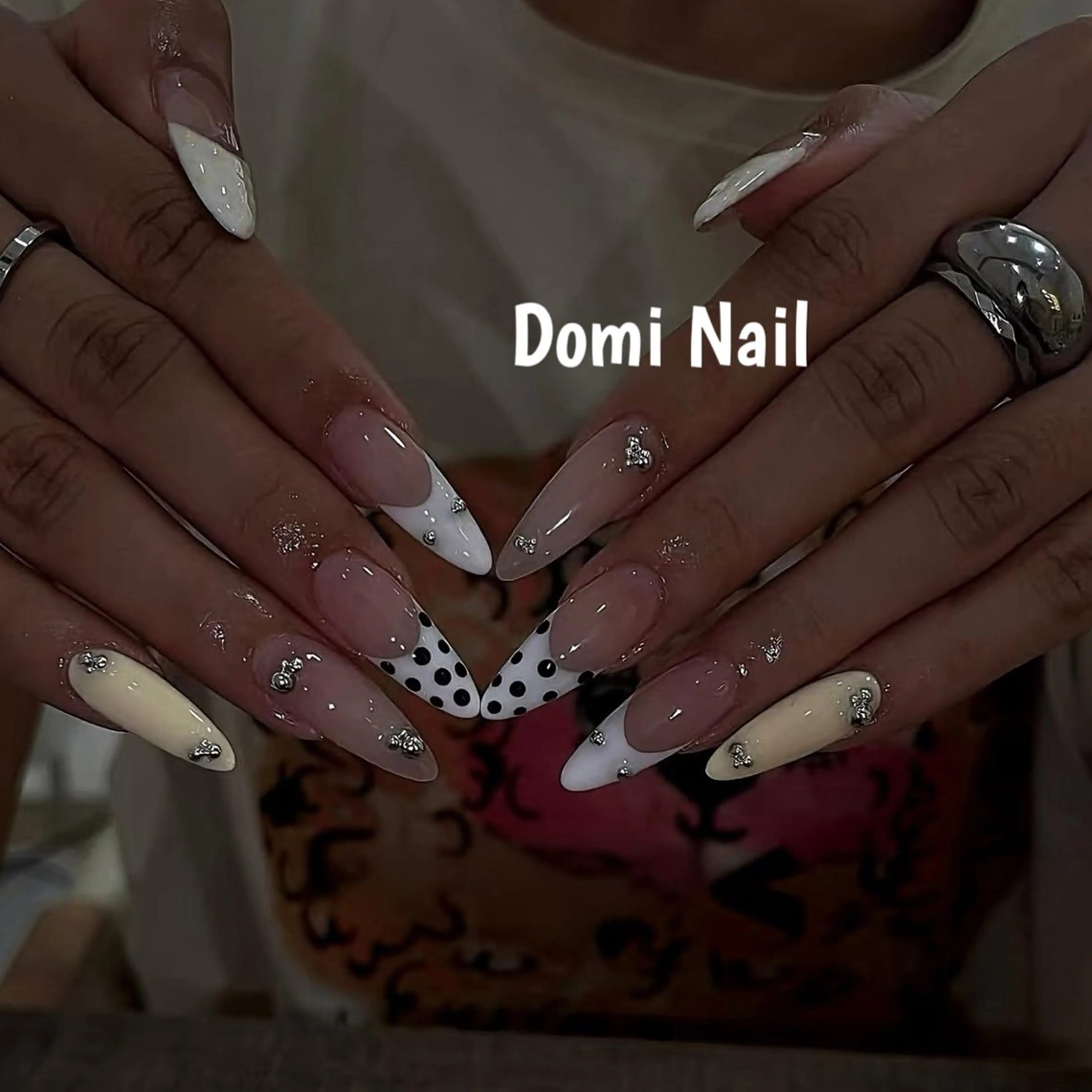 ネイル 持ち込み ネイルチップ ハンドネイル 渋谷Domi Nail所属・渋谷 Domi Nailのネイルデザイン