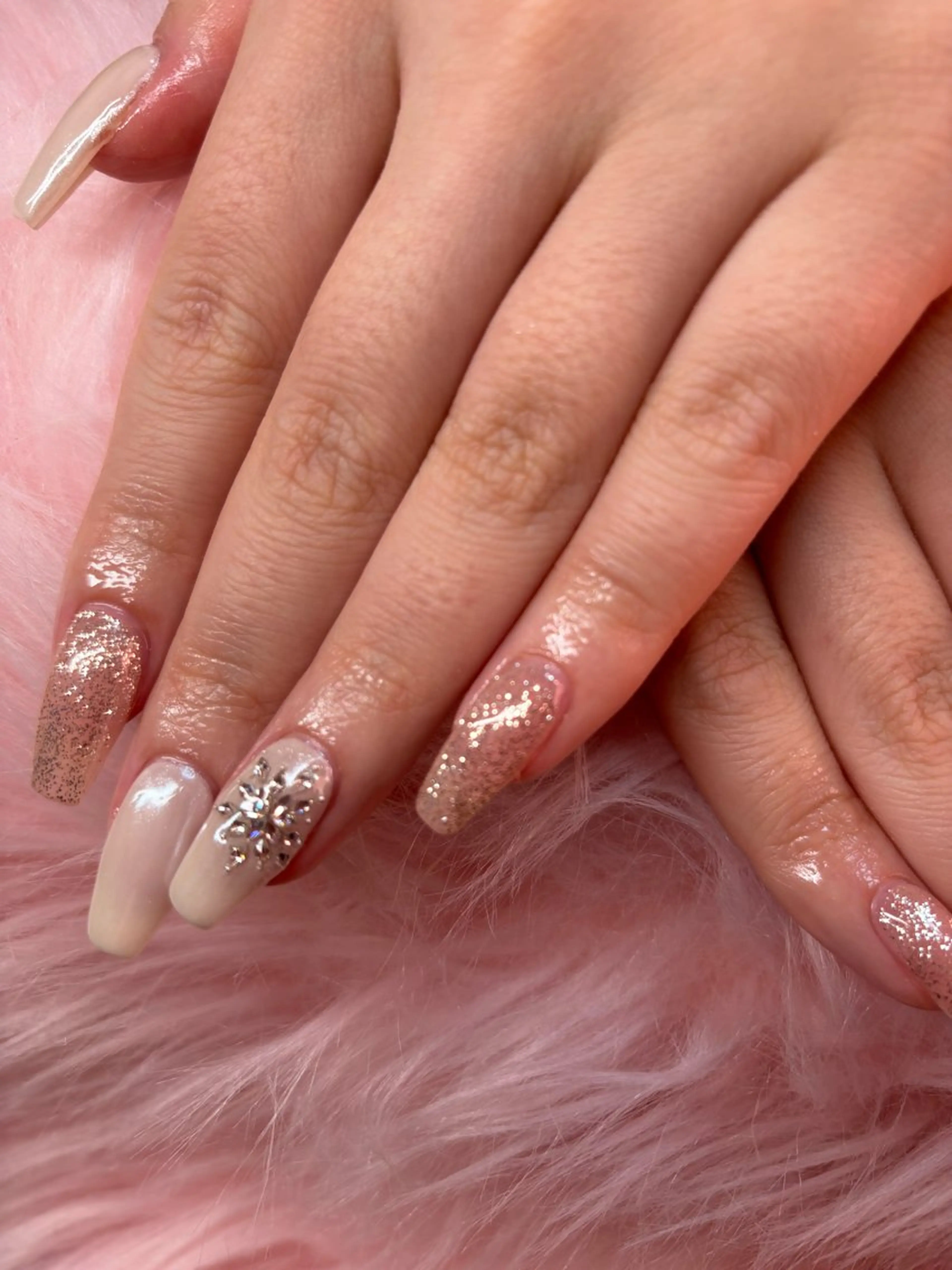 ネイル rukianail 新里のネイルデザイン