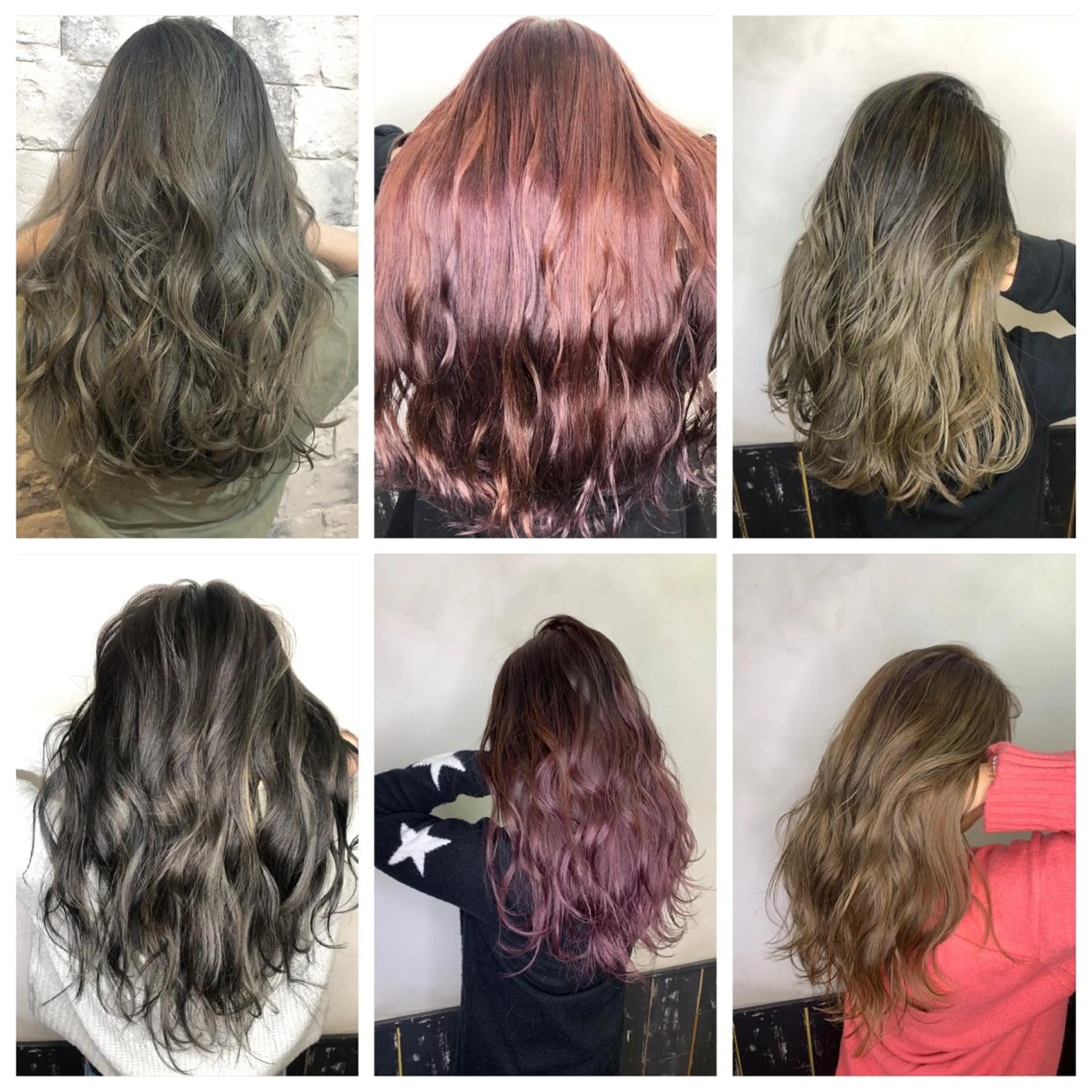 ロング ミストバング ハイライト 髪質改善 レイヤーカット トリートメント カット ヘアカラー トリートメント AUBE HAIRazul吉祥寺所属・綺麗な髪質にしたい方 限定🌈清水　祥のヘアスタイル