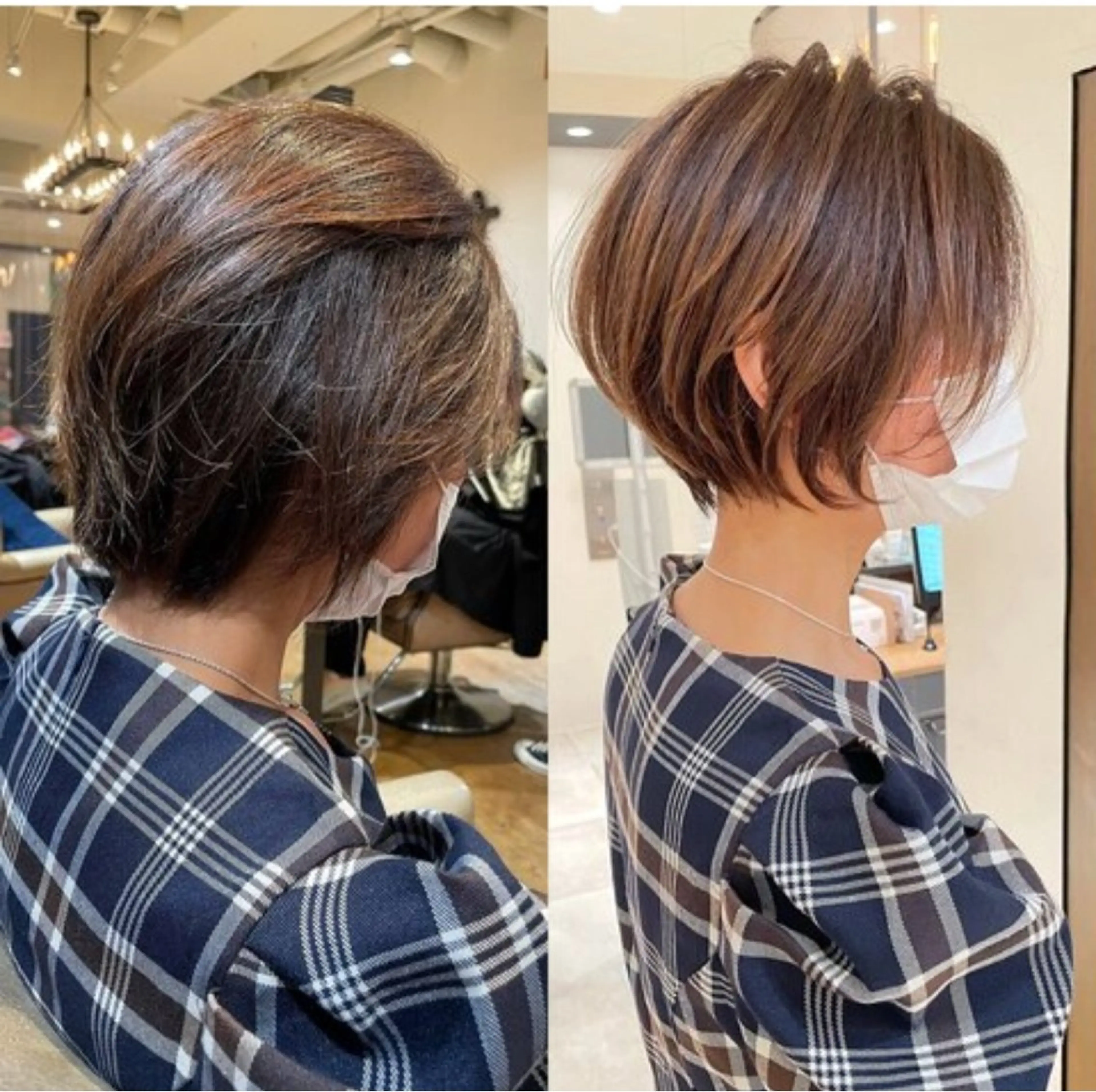 ショート 🫧安野祥華 銀座大人ショート🫧のヘアスタイル