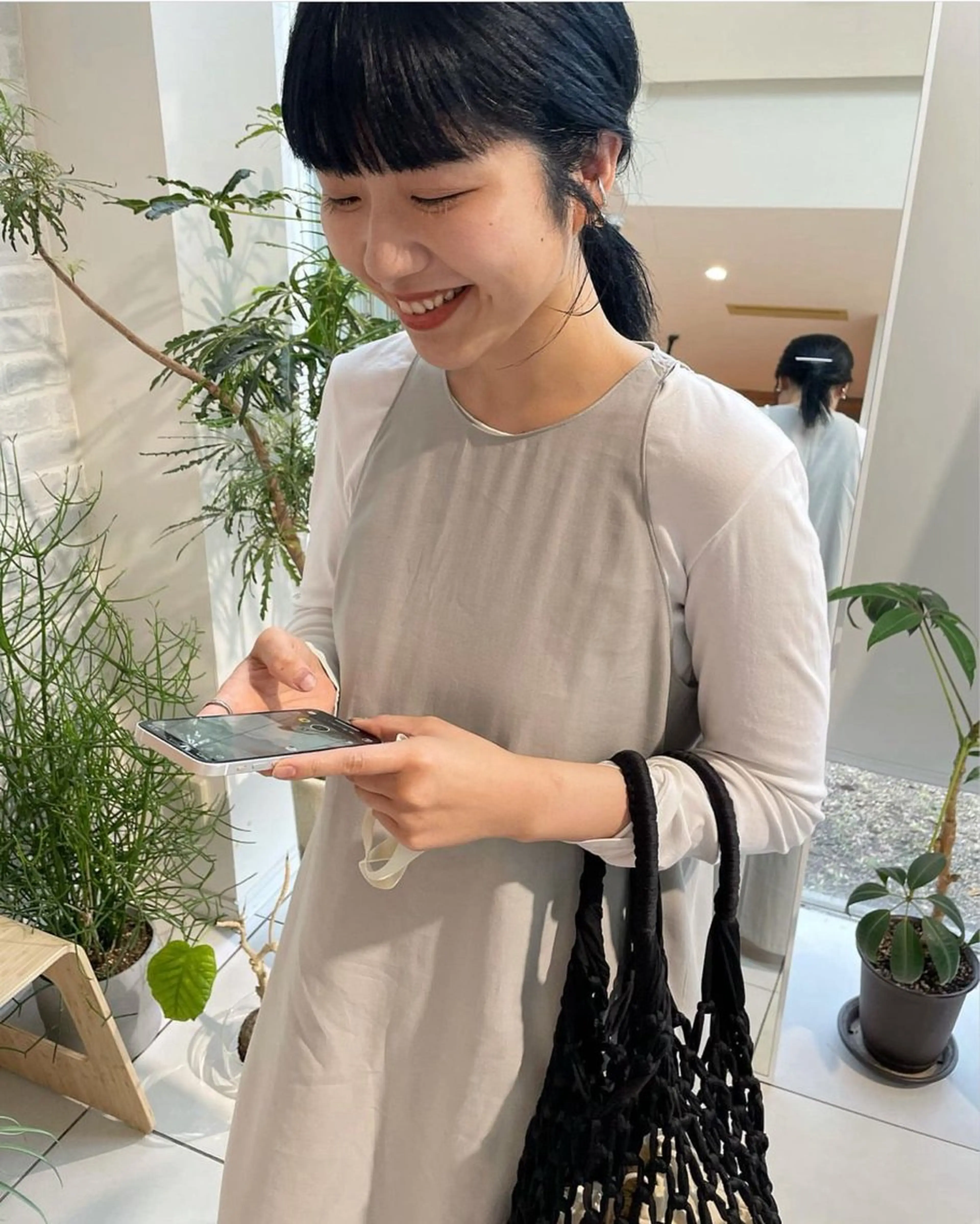 ミディアム ヘアカラー ハイトーン/ 髪質改善/ヒロタリカのヘアスタイル