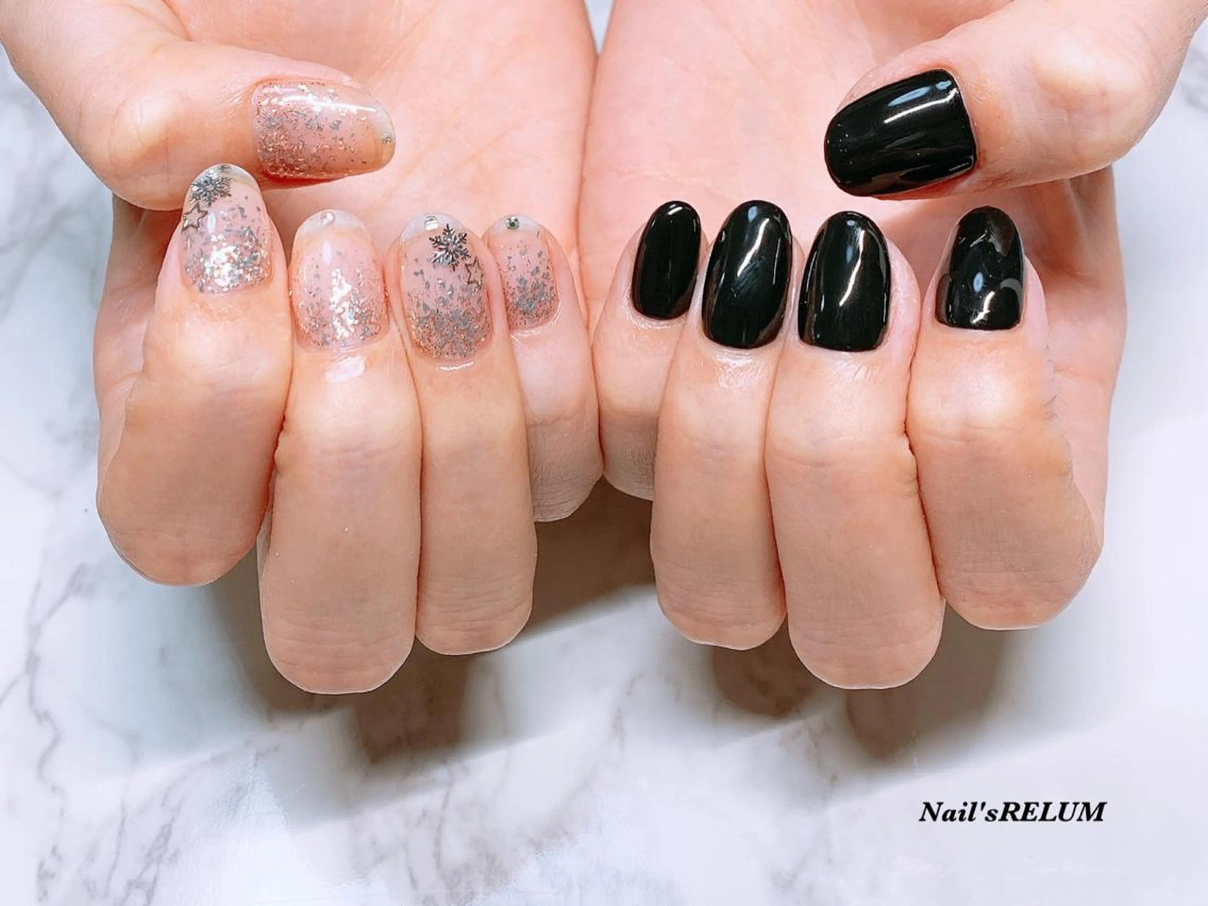 ネイル アートネイル THECOLORS所属・近貞 莉奈のネイルデザイン