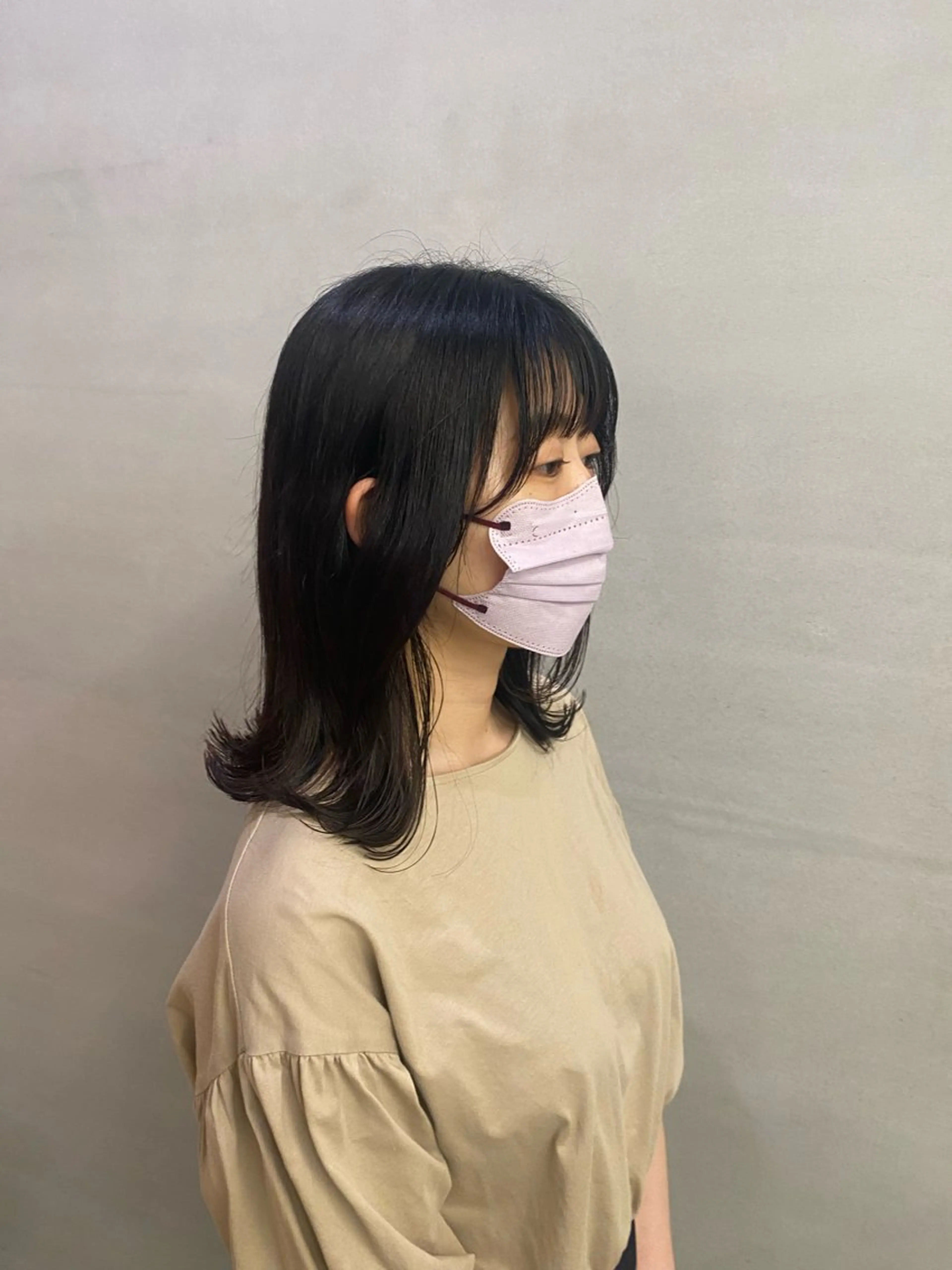 ミディアム ♡ハッシュカット/ レイヤー/yucoのヘアスタイル