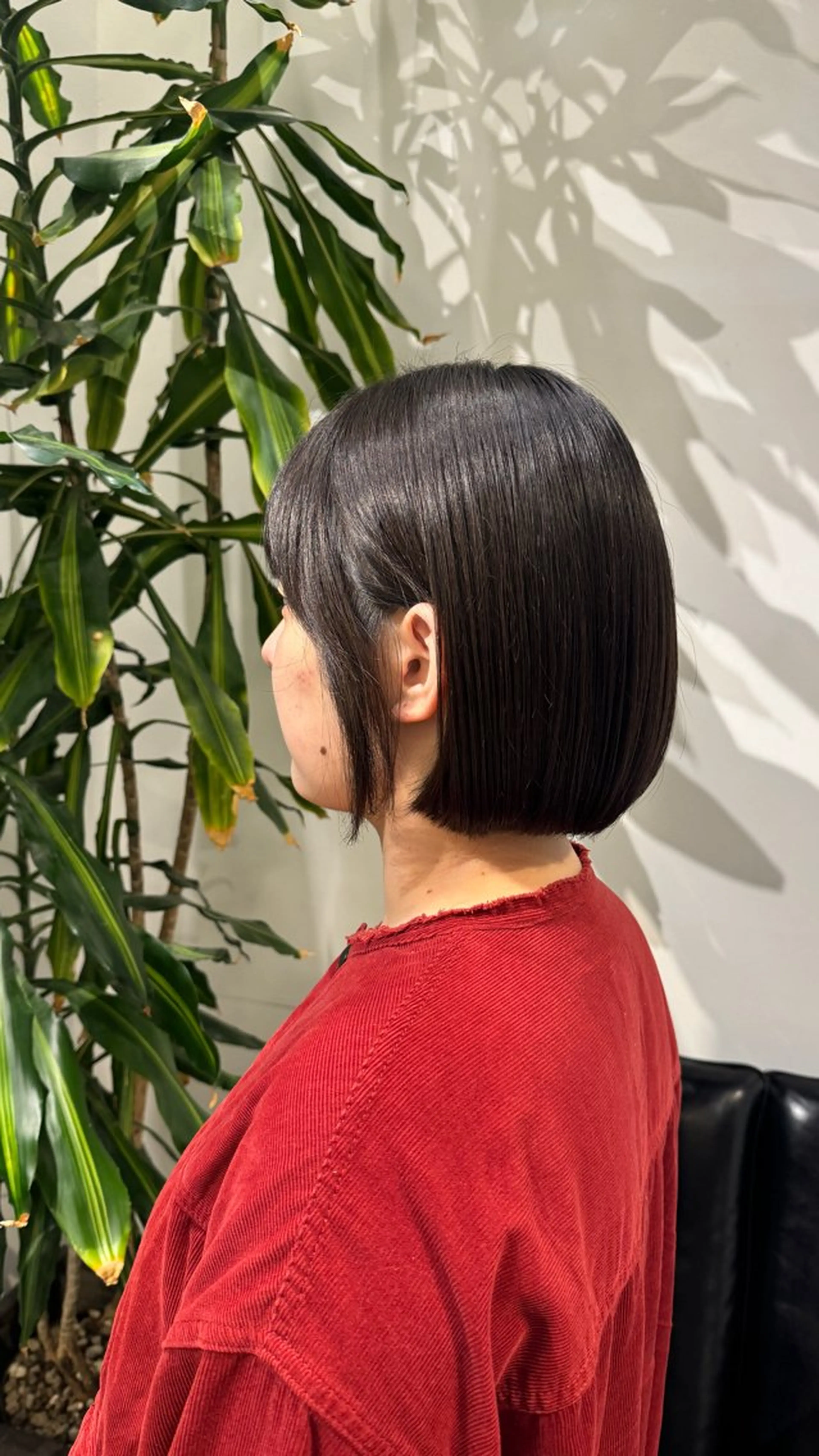 ショート ボブ 黒岩 珠奈のヘアスタイル