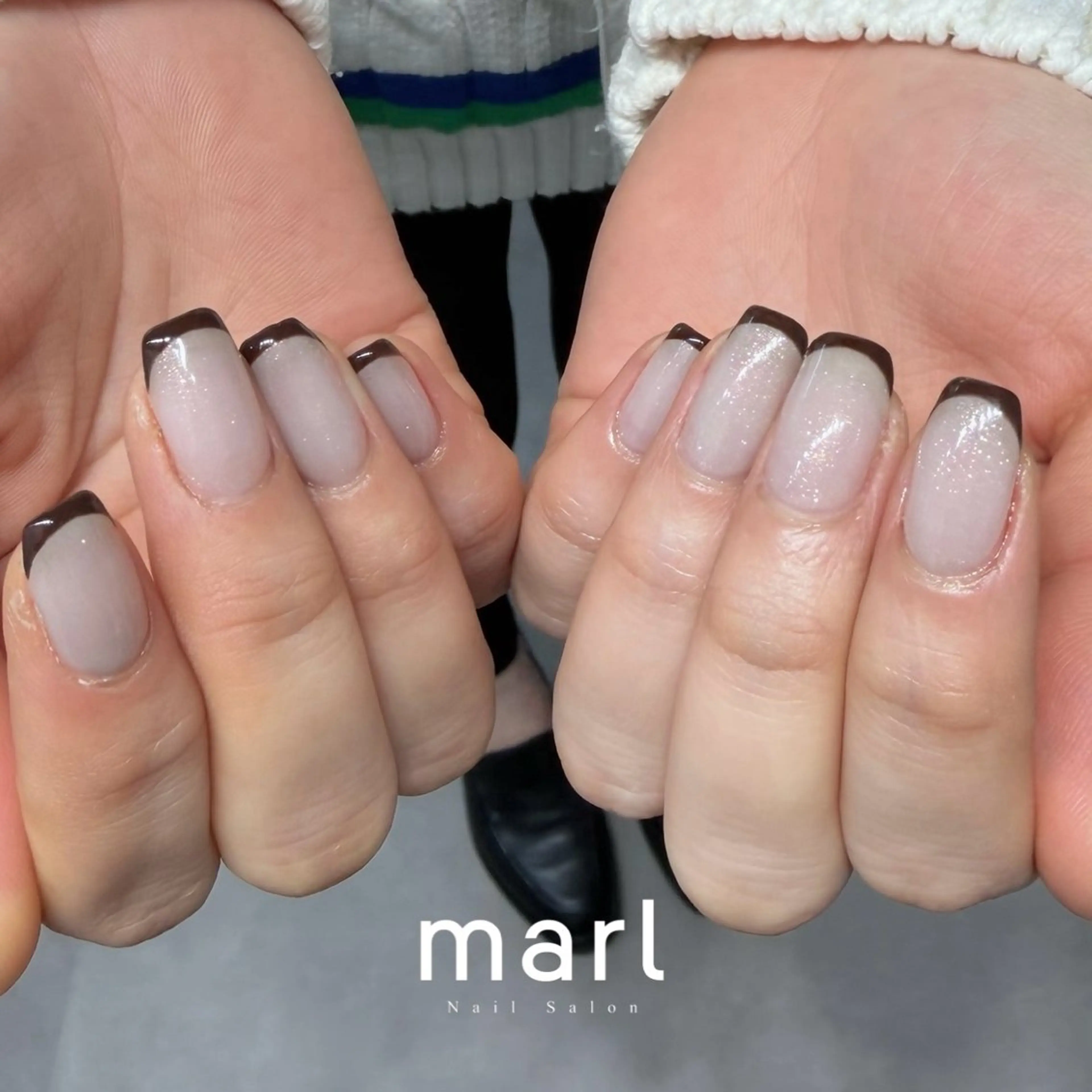 ネイル フレンチネイル ハンドネイル marl　表参道店（旧：unil -Msisnailsalon-【ニル】）所属・Maaya nail🫧のネイルデザイン