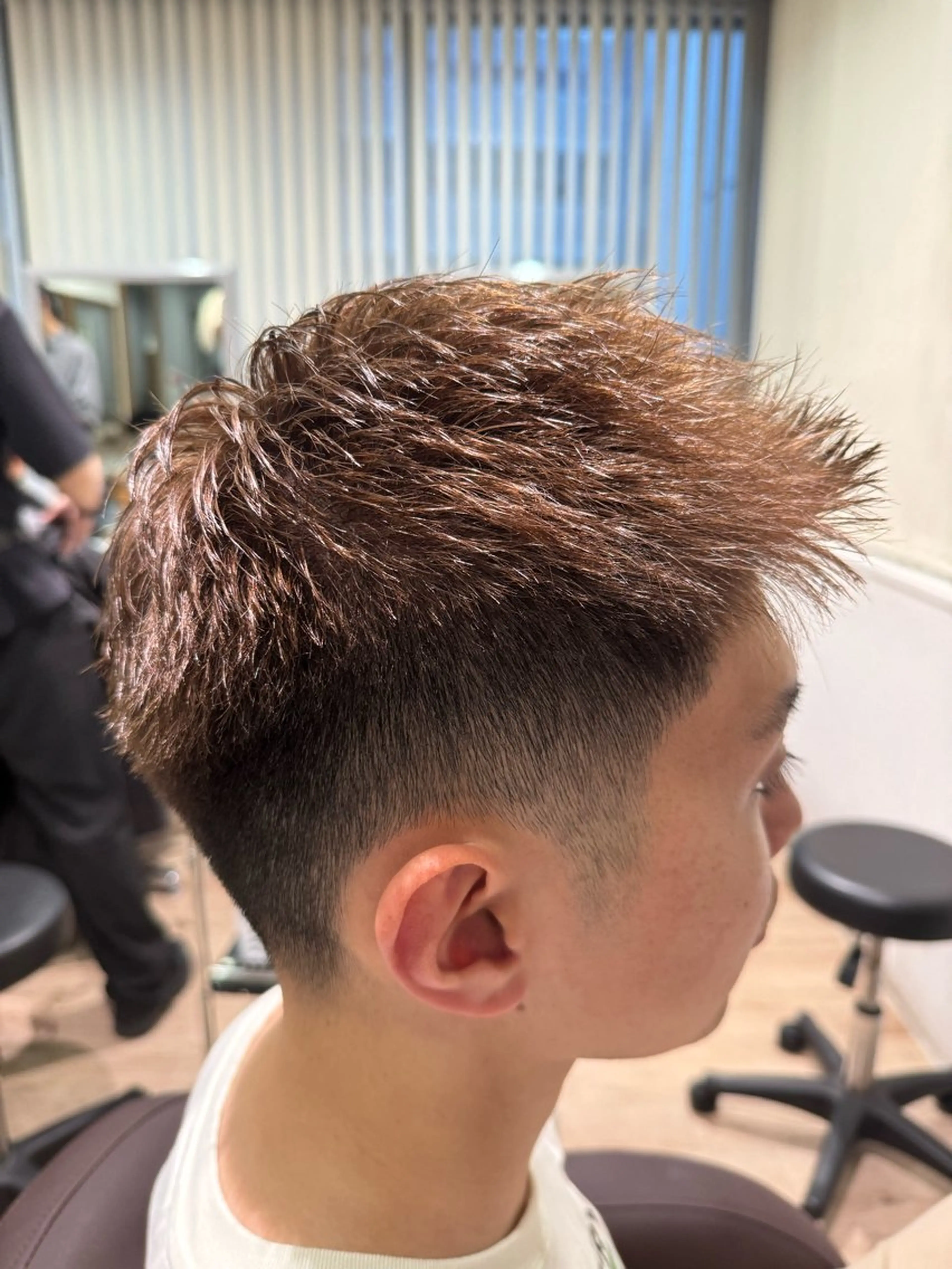 ショート カラー メンズ EXCIA 名古屋店【エクシア】所属・Masahiro💎 メンズ縮毛矯正💎のヘアスタイル