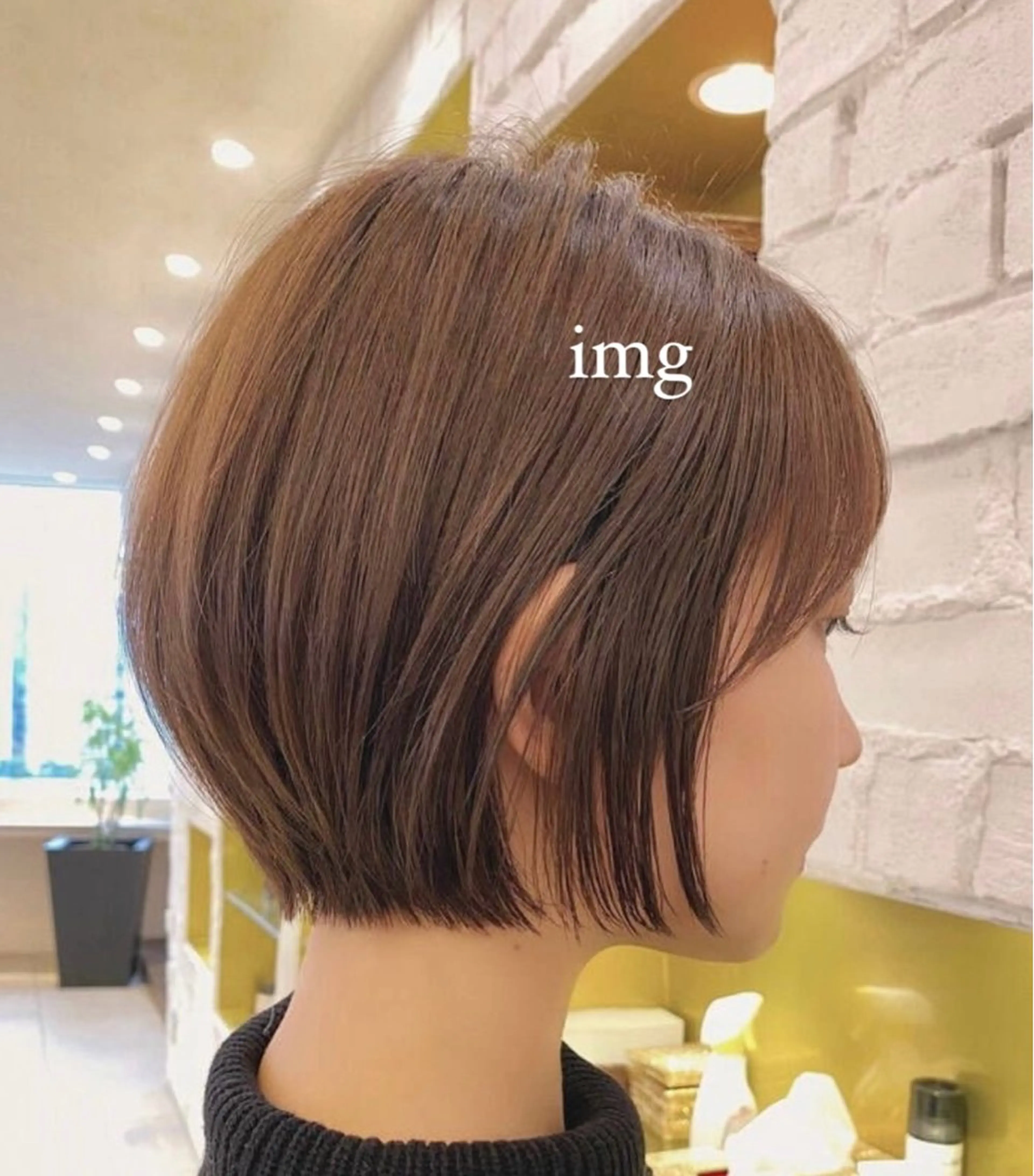 ショート AHNKISM所属・似合わせカット💎 トレンドレイヤーのヘアスタイル