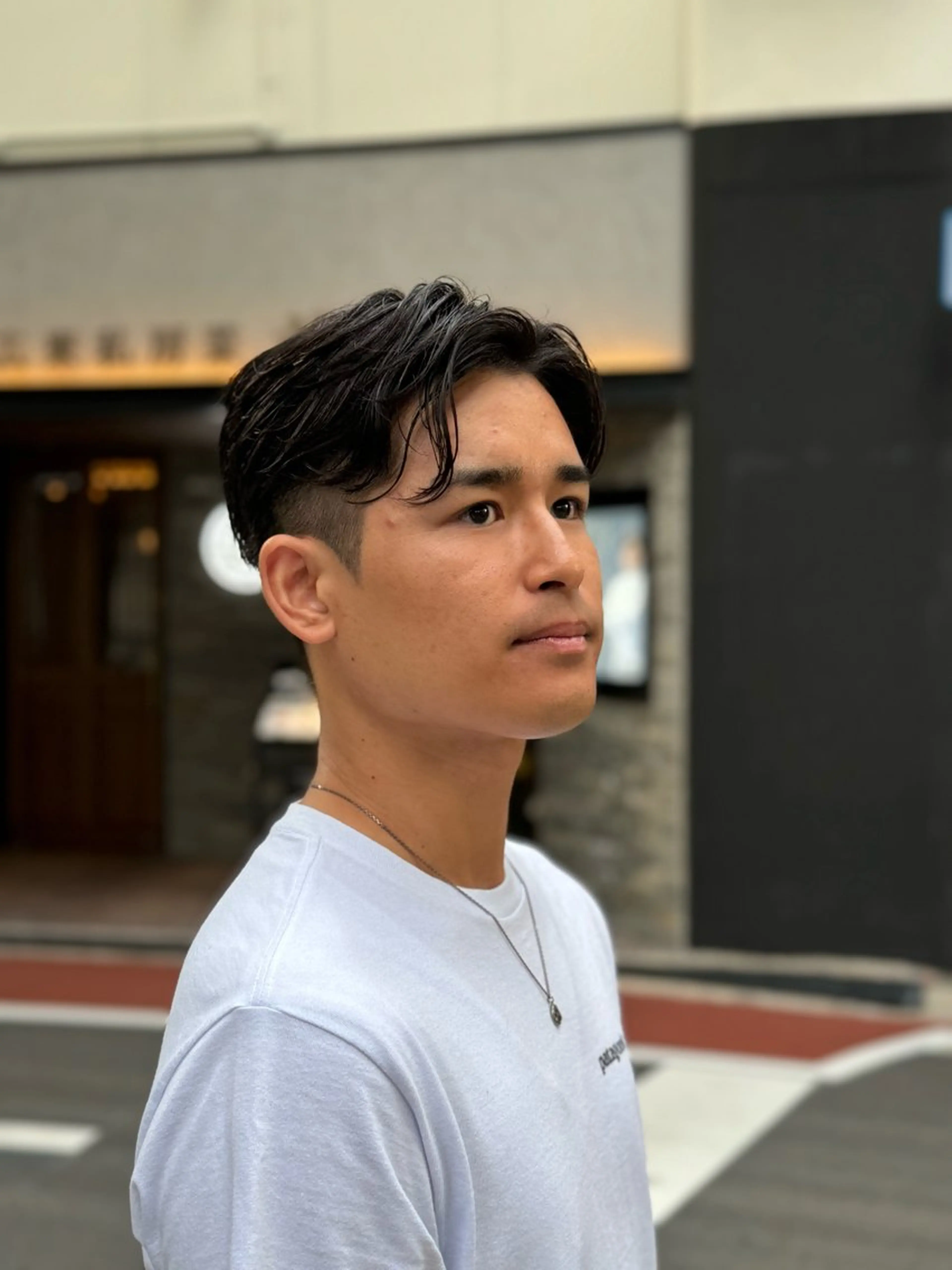 メンズ カット INCE  HAIR 梅田　長町　至のヘアスタイル