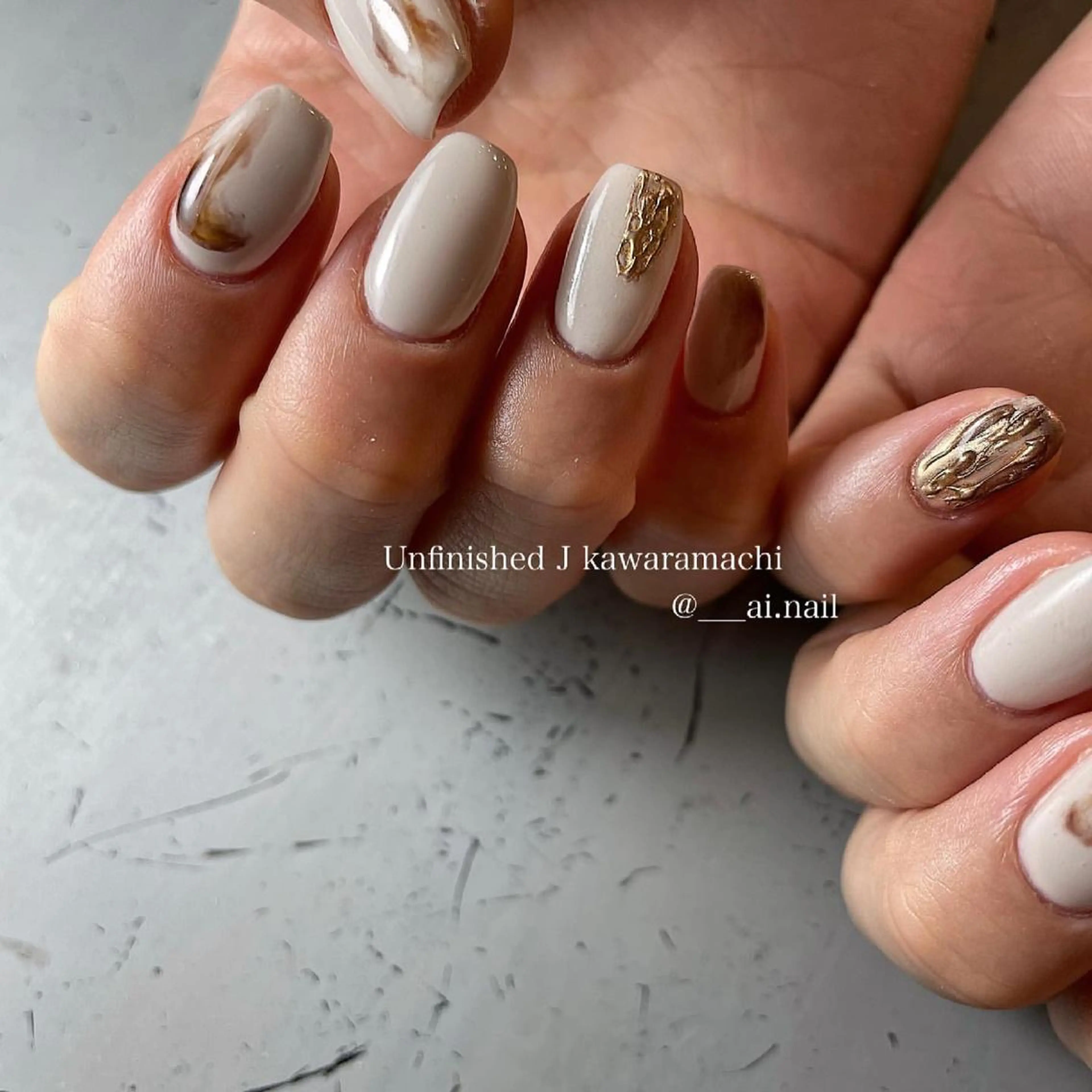 ネイル 🍃伏見 / soL nail / aiのネイルデザイン