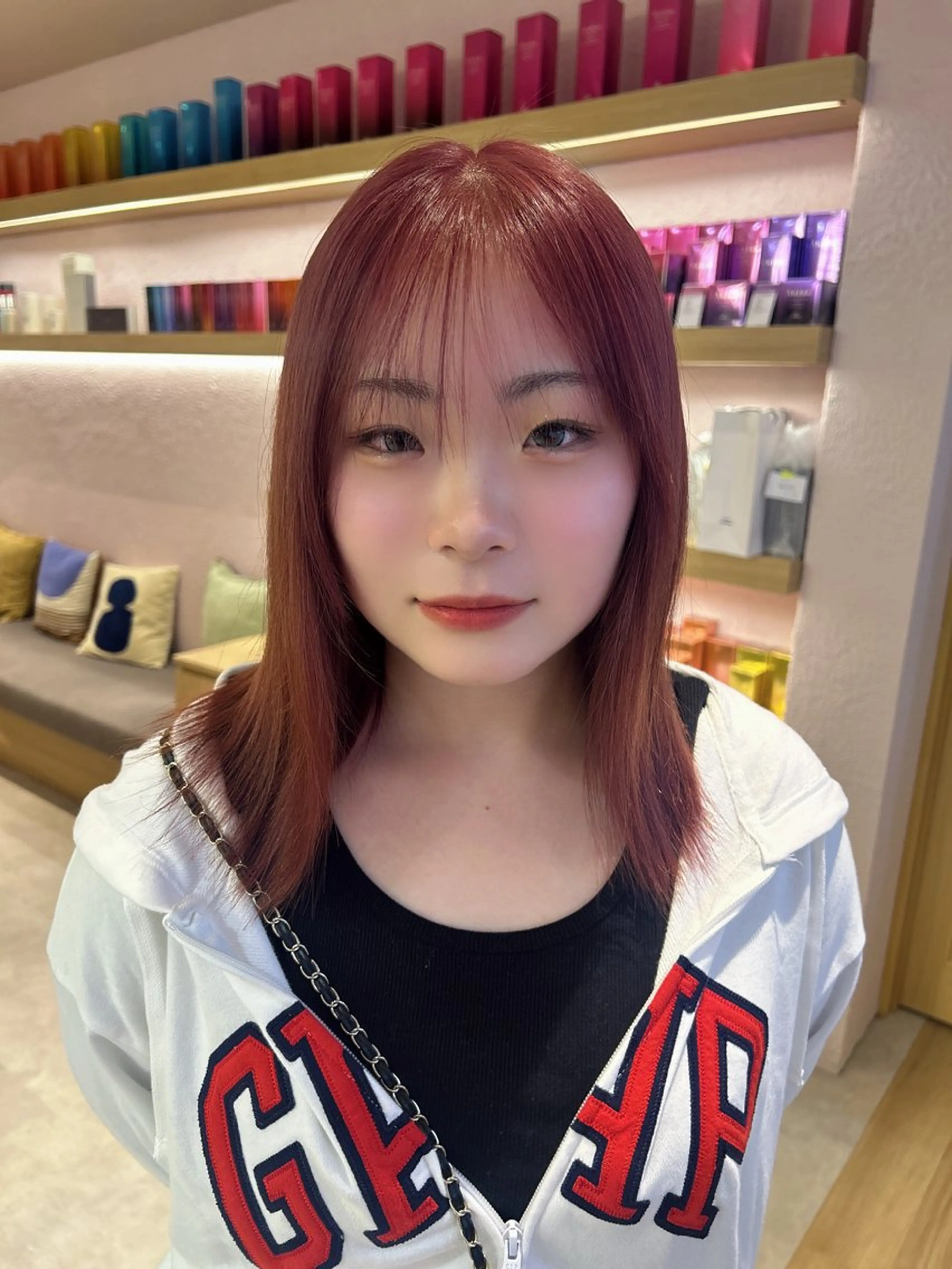 ミディアム ヘアカラー merc.🕊大西‎ 香瑚のヘアスタイル