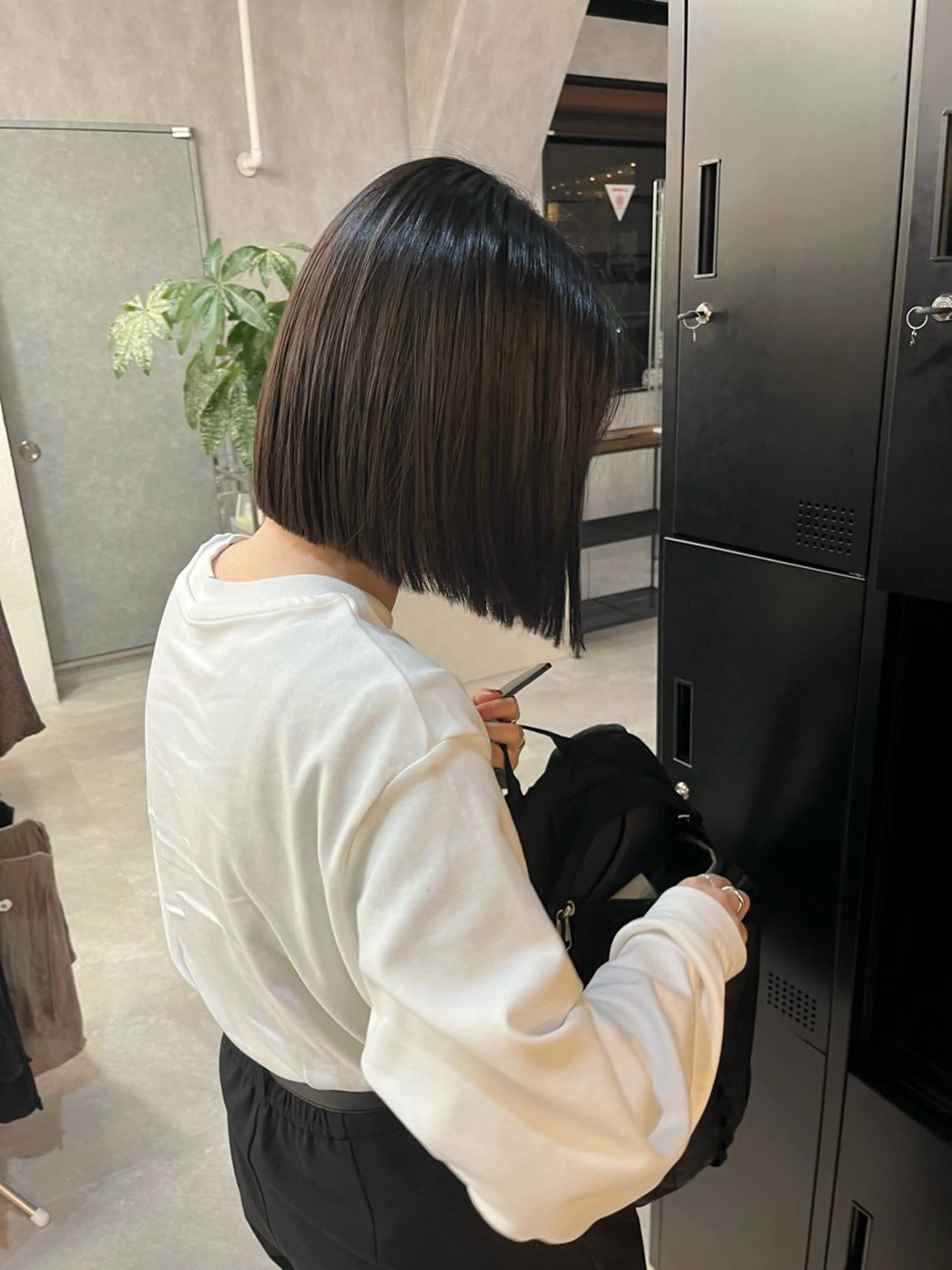 ショート 切りっぱなしボブ ボブ 🎀 Dico 🎀 MAKIのヘアスタイル