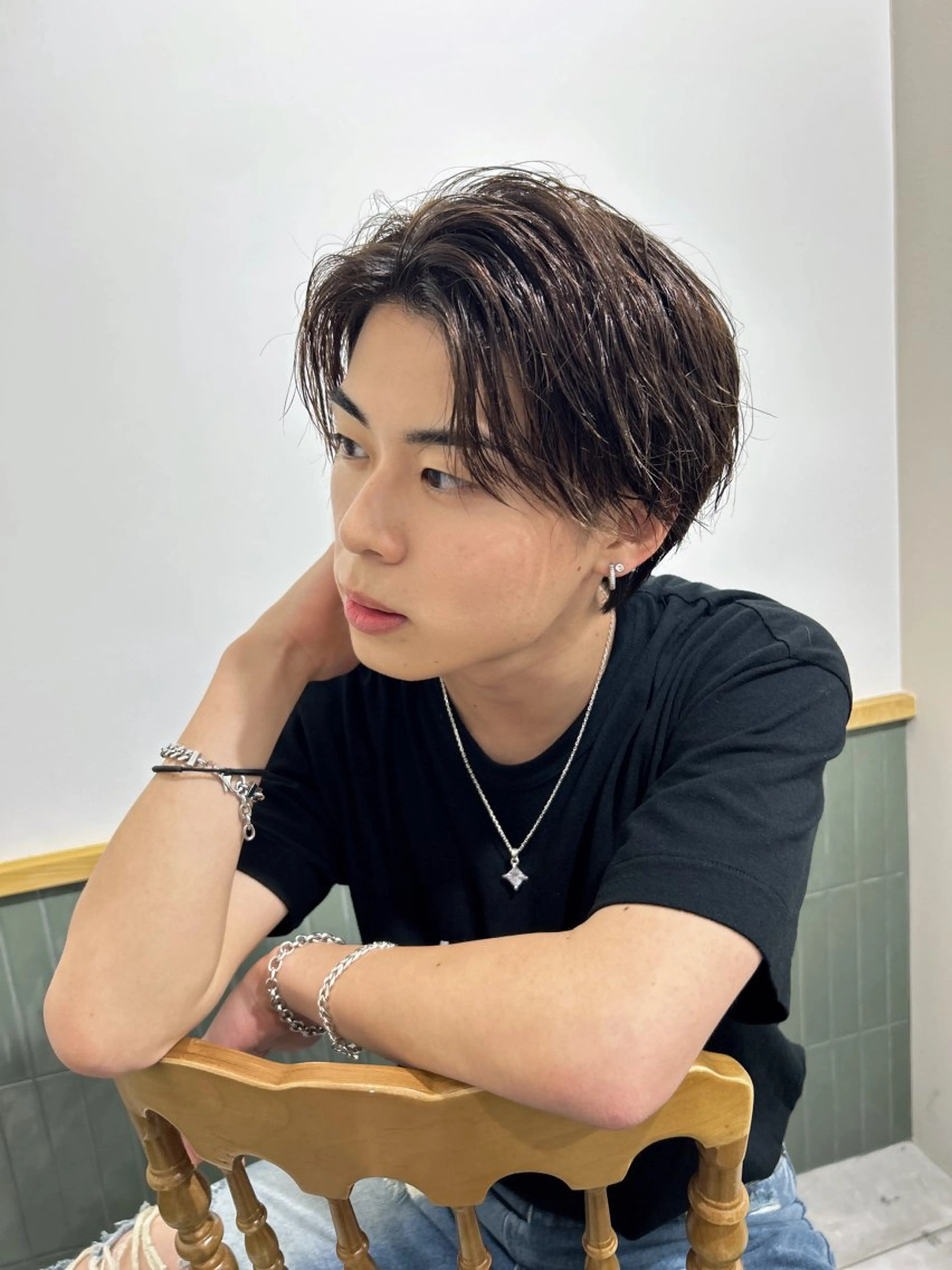 ショート カラー パーマ ヘアアレンジ アディクシーカラー イルミナカラー カット パーマ ヘッドスパ ヘアセット 【代表】 たき〜のヘアスタイル