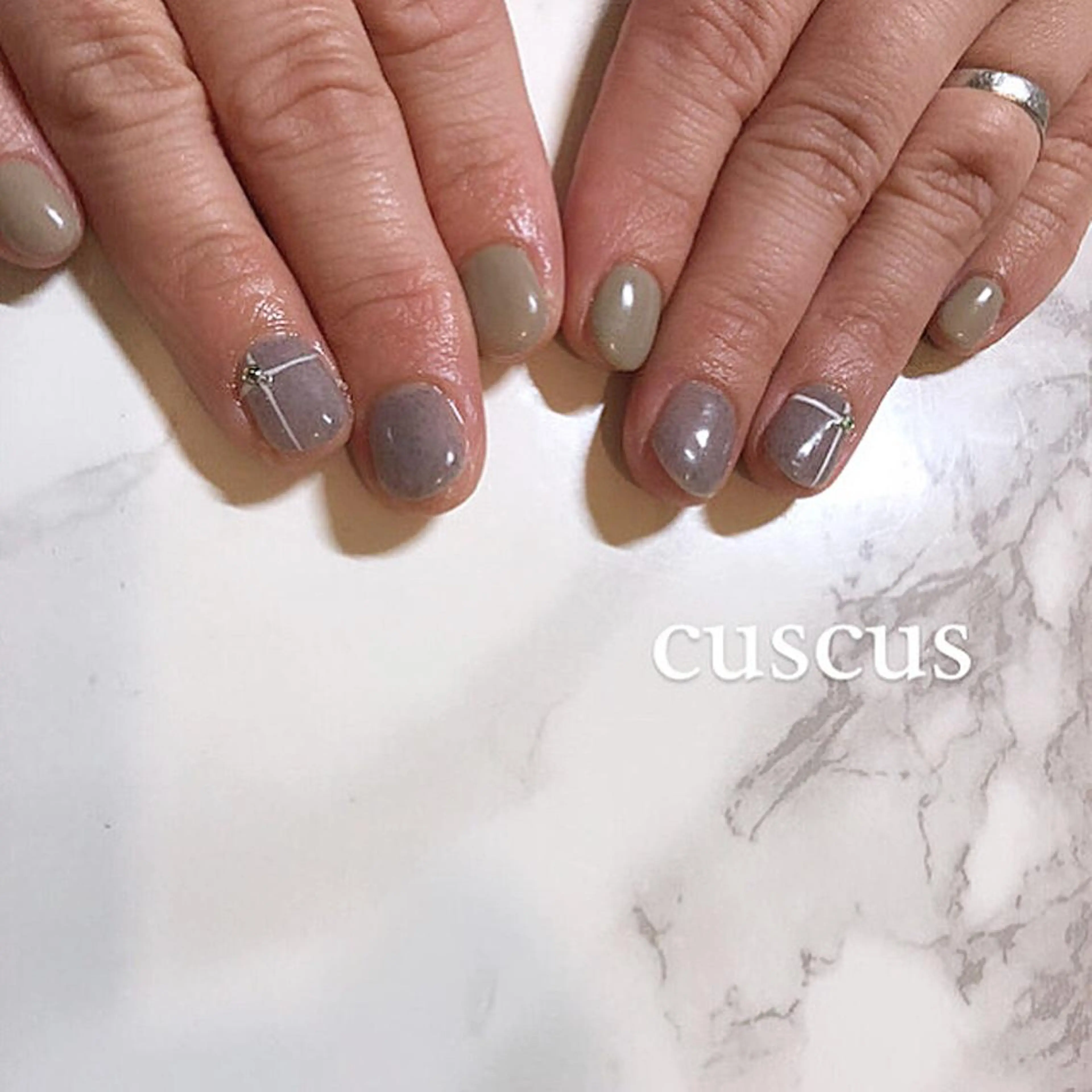 ネイル ＣＵＳＣＵＳ …ｔ.akiのネイルデザイン