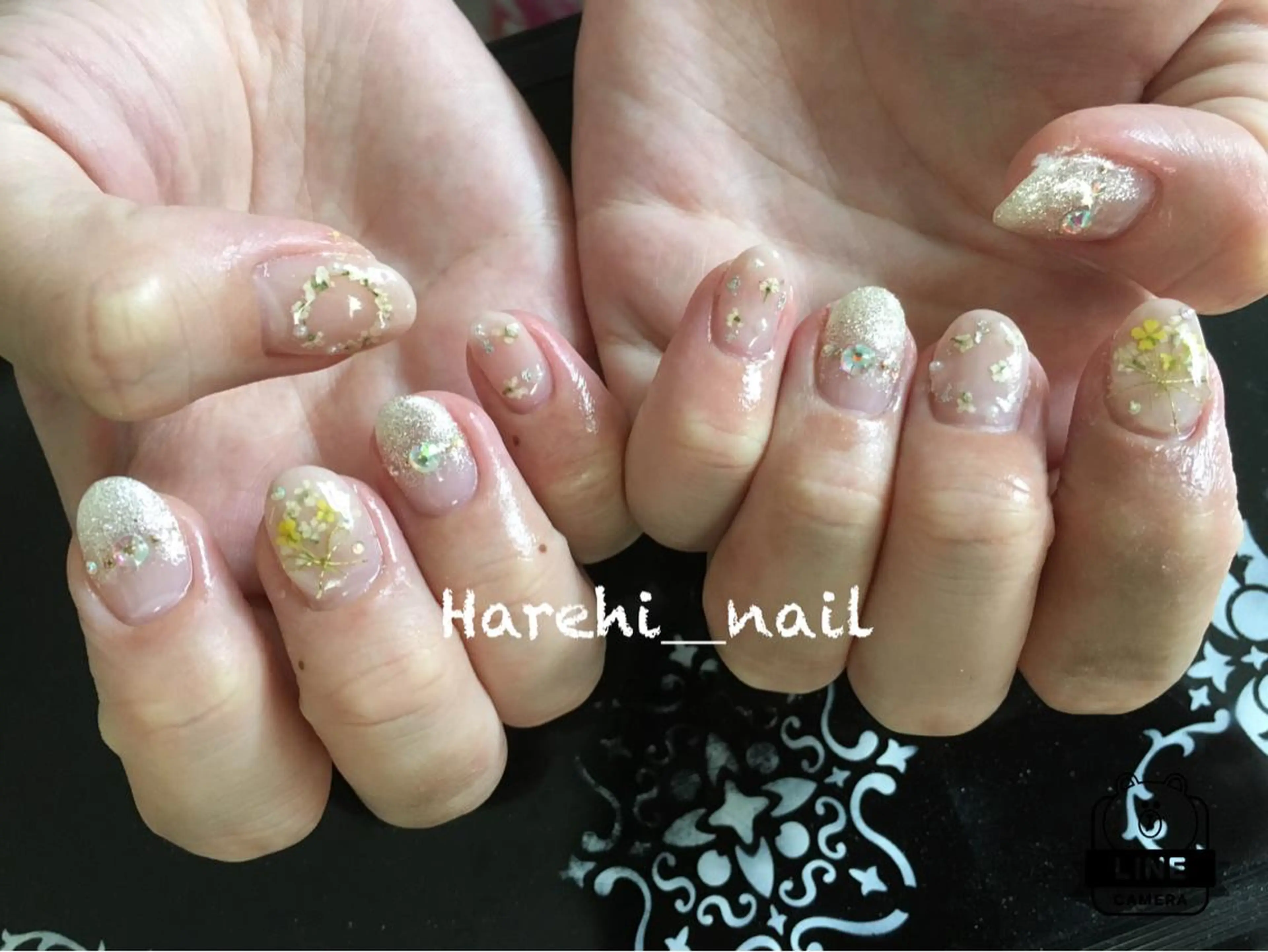 ネイル ブライダルネイル Harehi_ nailのネイルデザイン